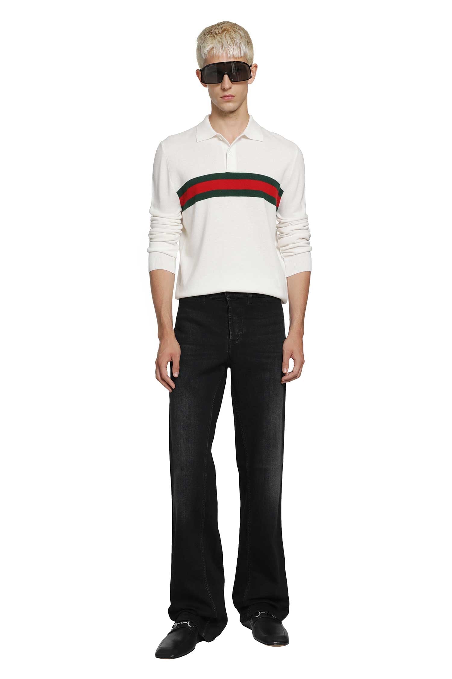 Gucci Polo Shirt With Web