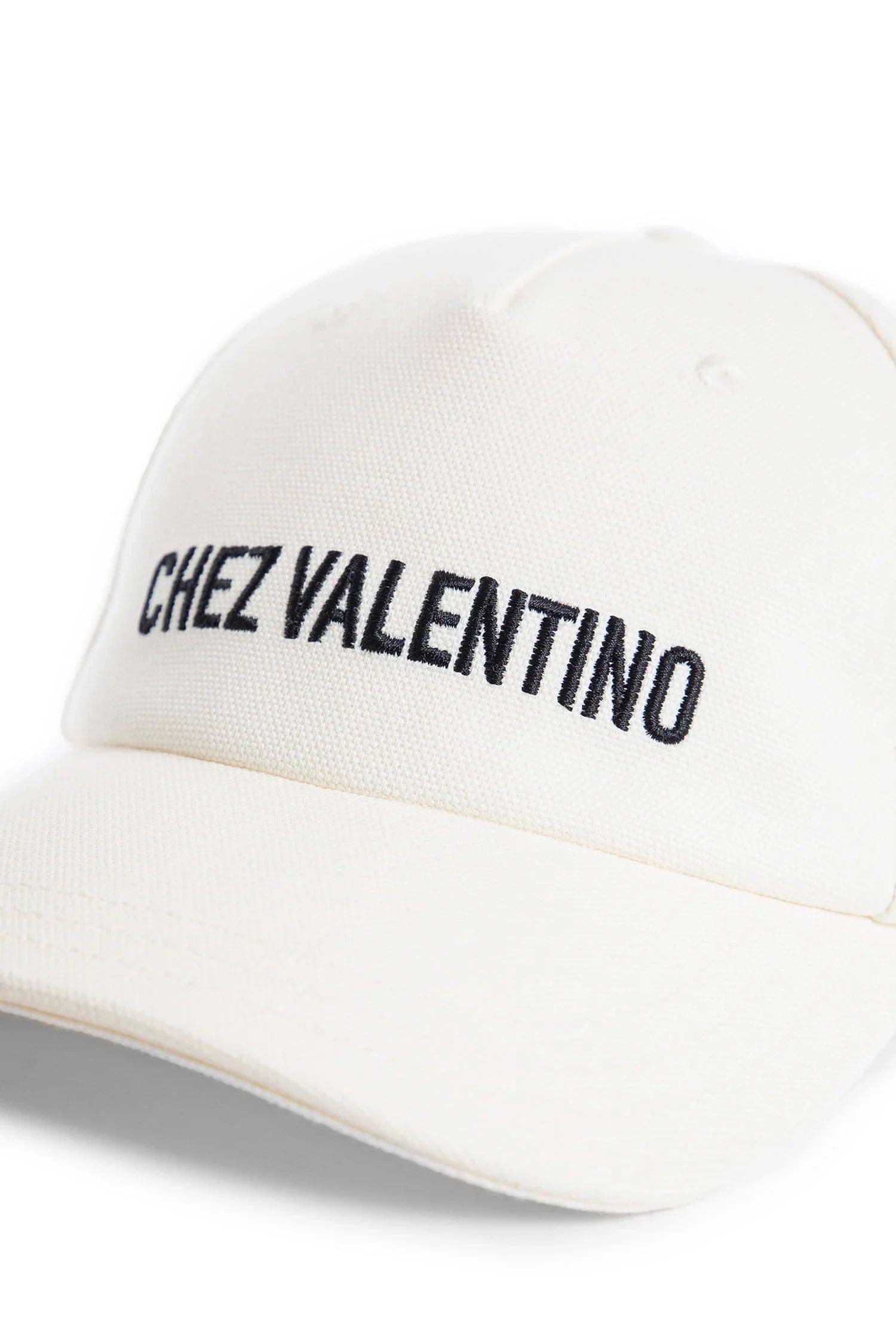 Valentino Chez Valentino Cotton Baseball Cap