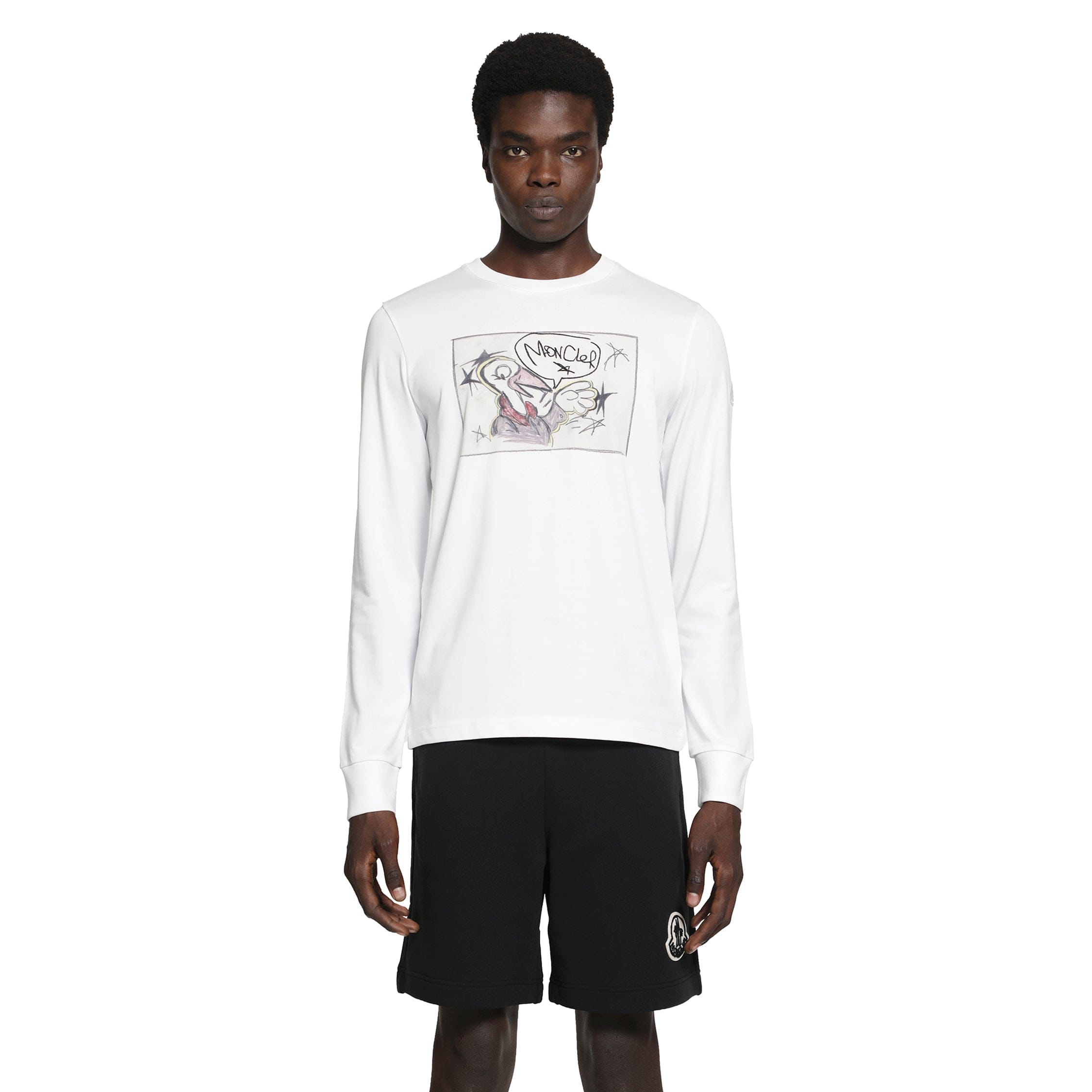Moncler Gilga Farm Cotton Long Sleeve T-Shirt