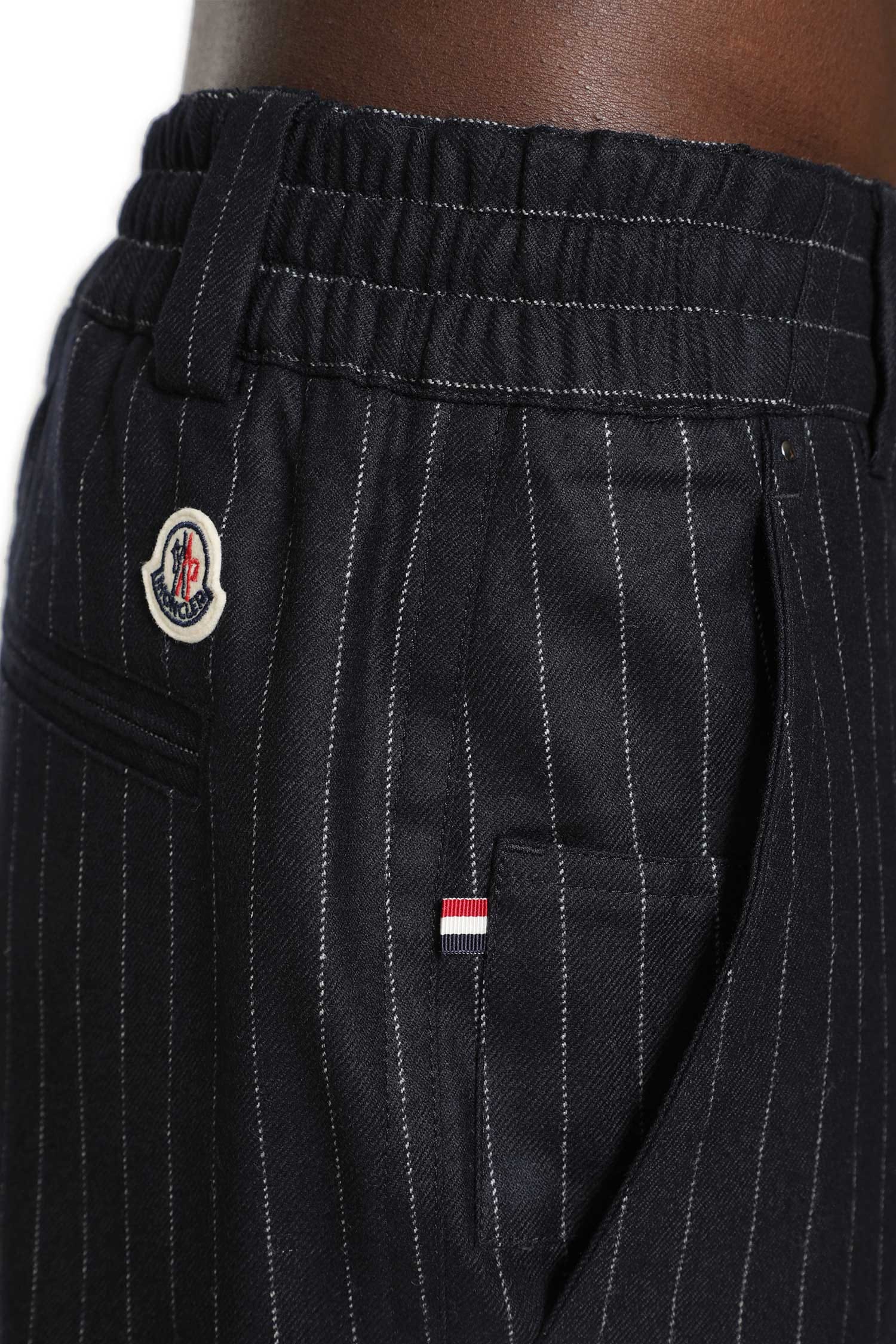 Moncler Tailored Pinstripe Trousers