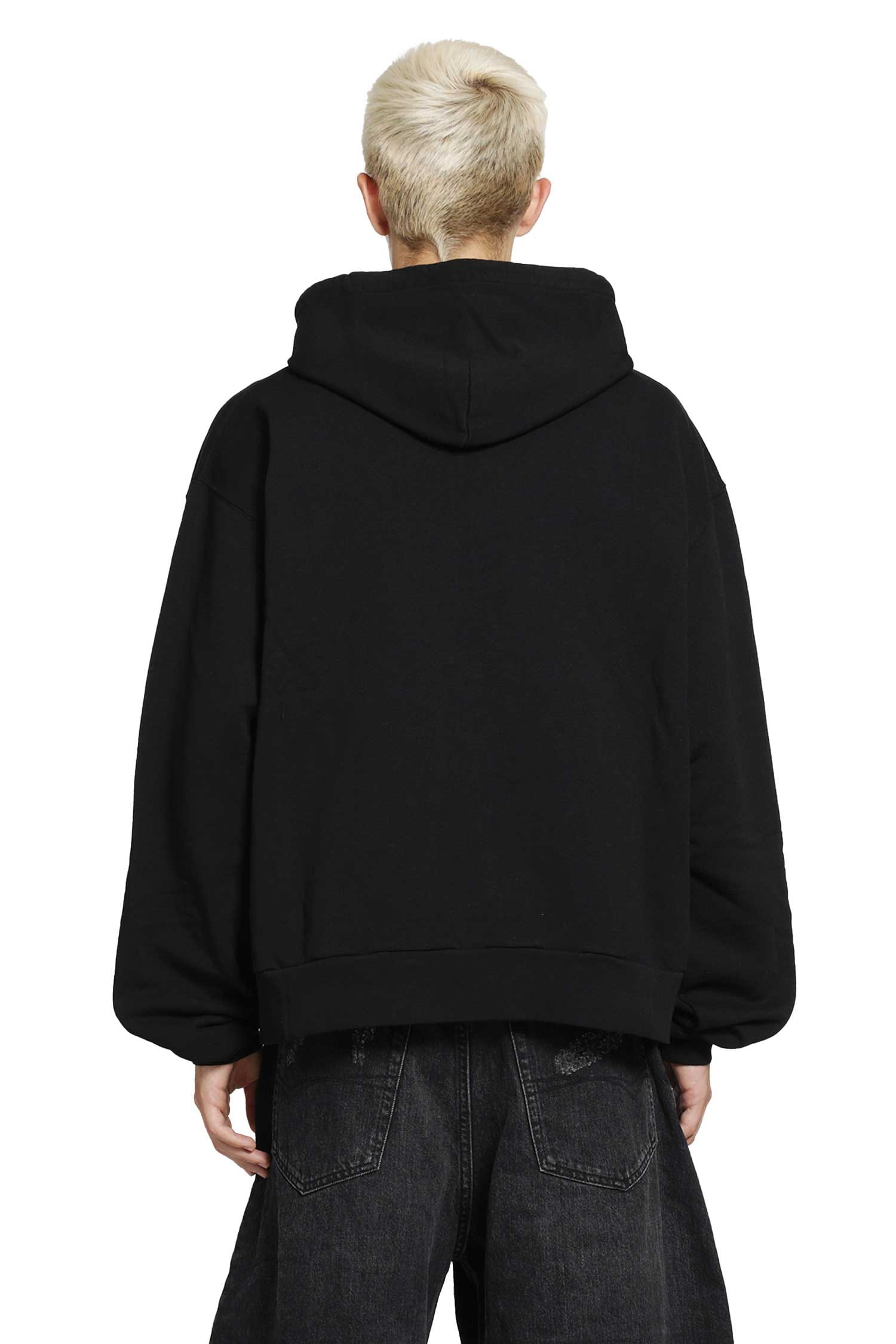 Balenciaga The Door Oversized Zip-Up Hoodie