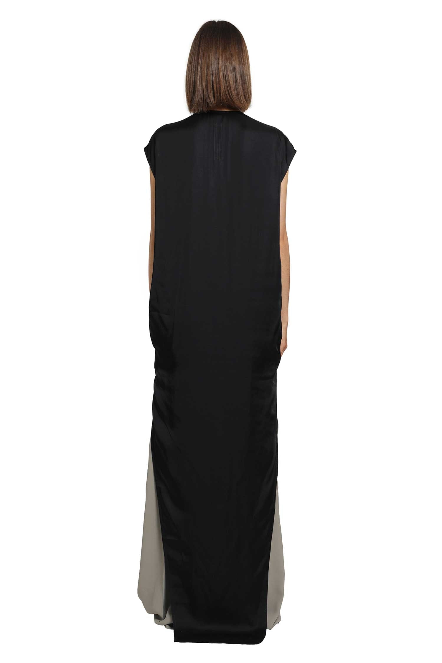 Rick Owens Tower Arrowhead Gown in Washed Charmeuse