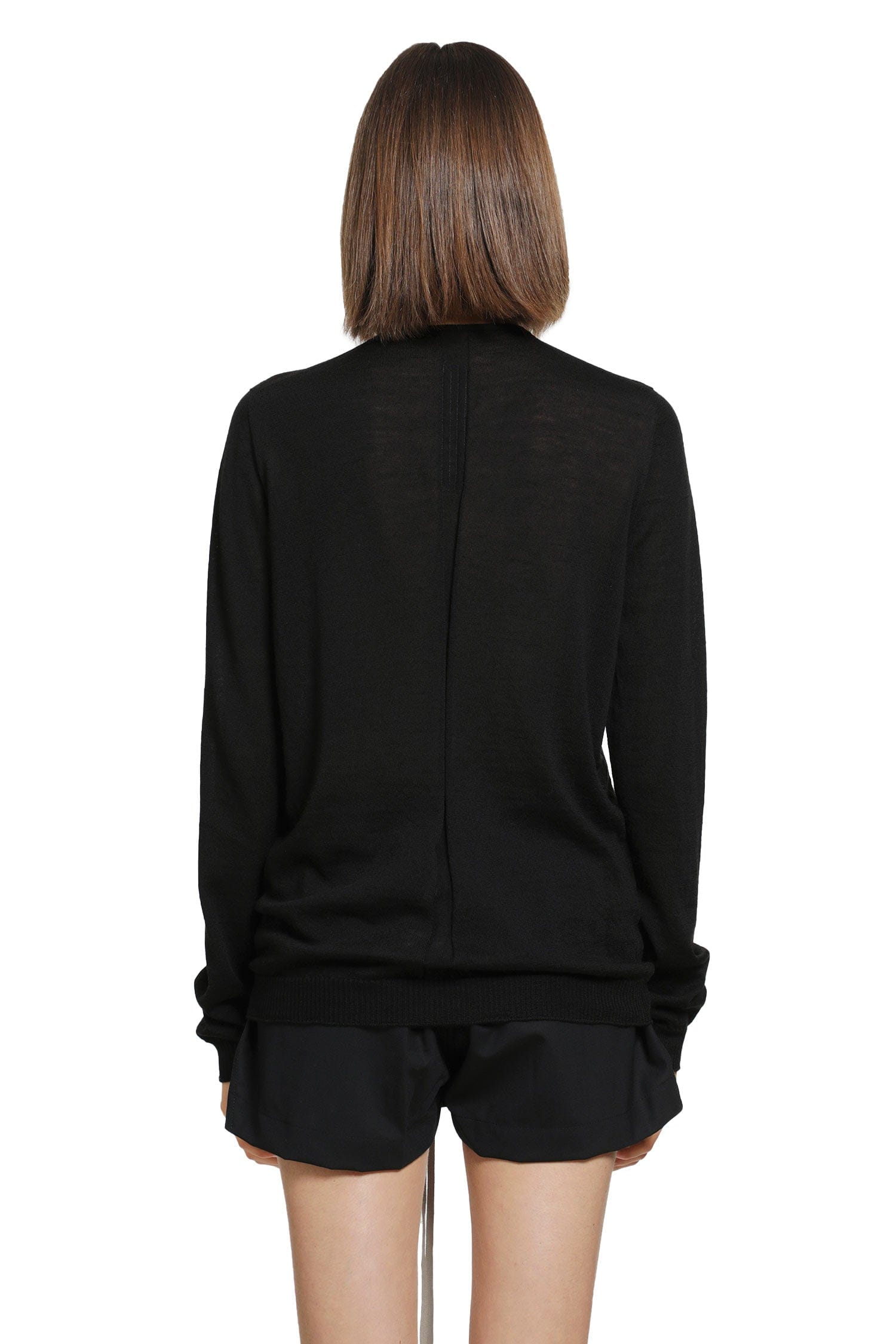 Rick Owens Tower Extreme V-Neck Sweater
