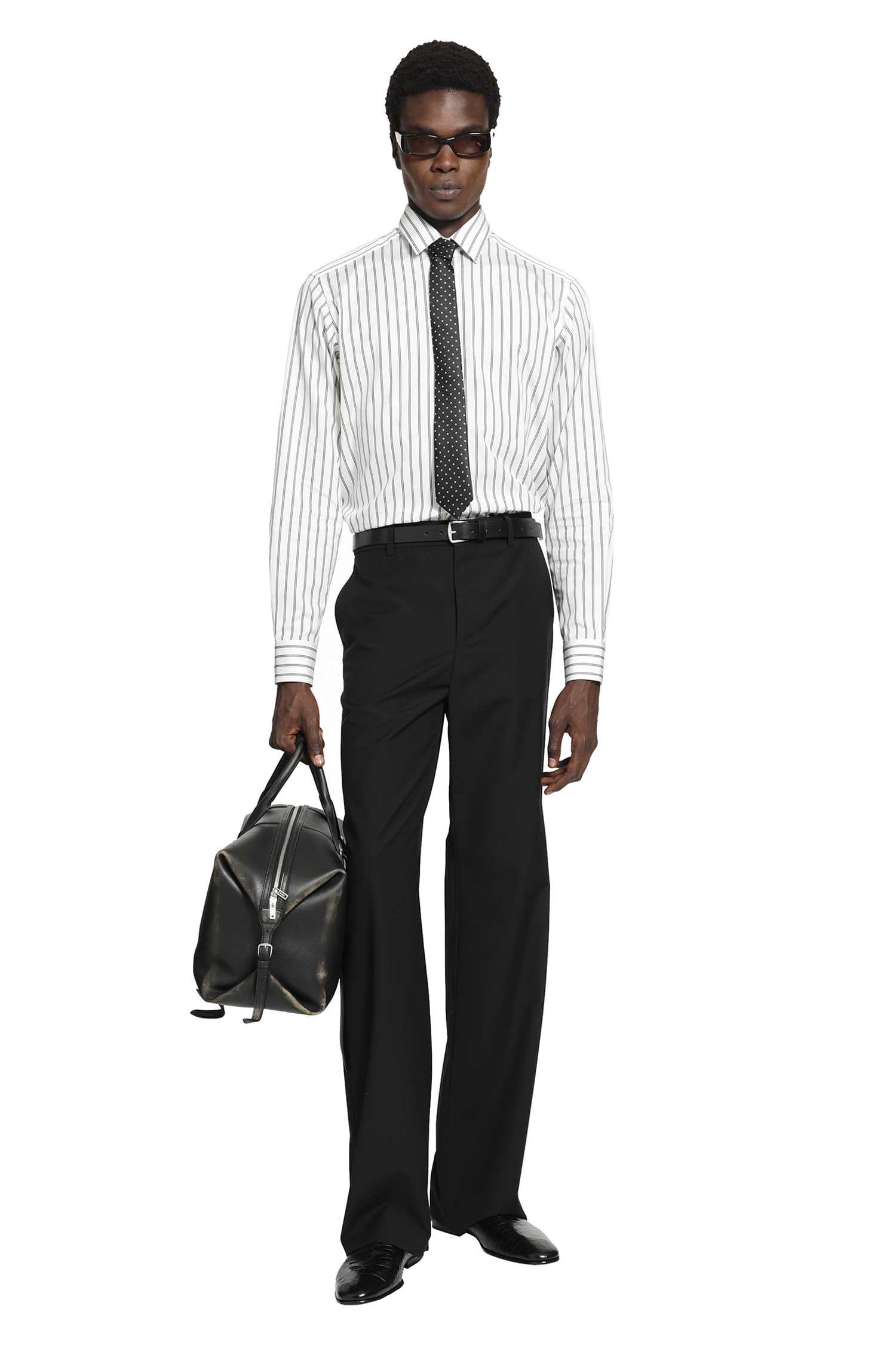 TOM FORD Poplin Stripe Classic Shirt