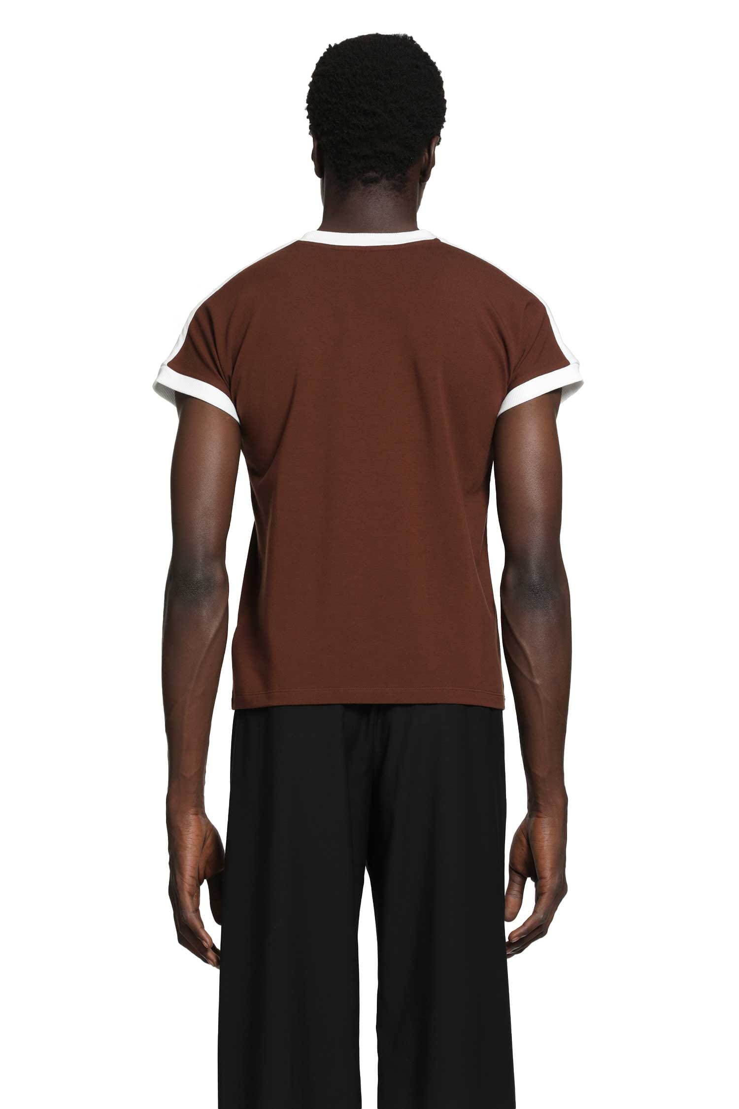 Versace Embroidered-Logo Stretch Jersey T-Shirt