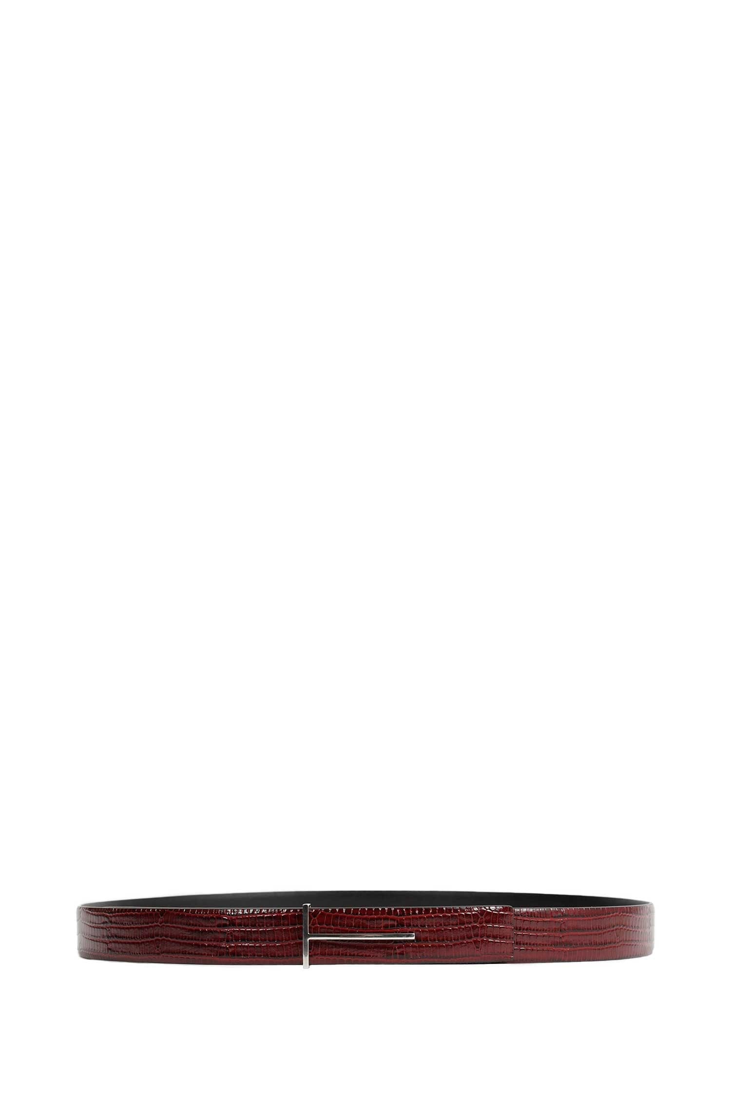 TOM FORD Printed Tejus Reversible T Belt