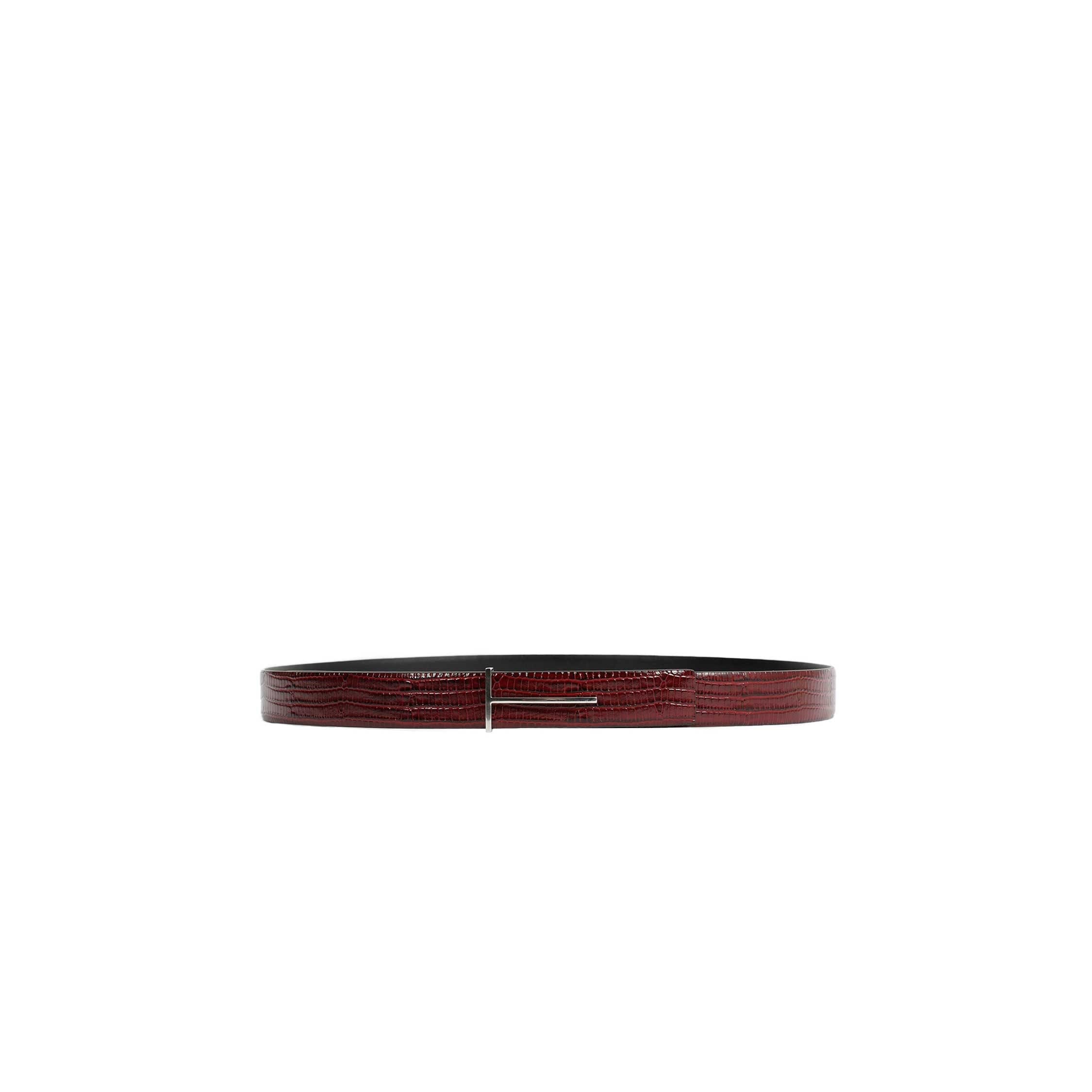 TOM FORD Printed Tejus Reversible T Belt