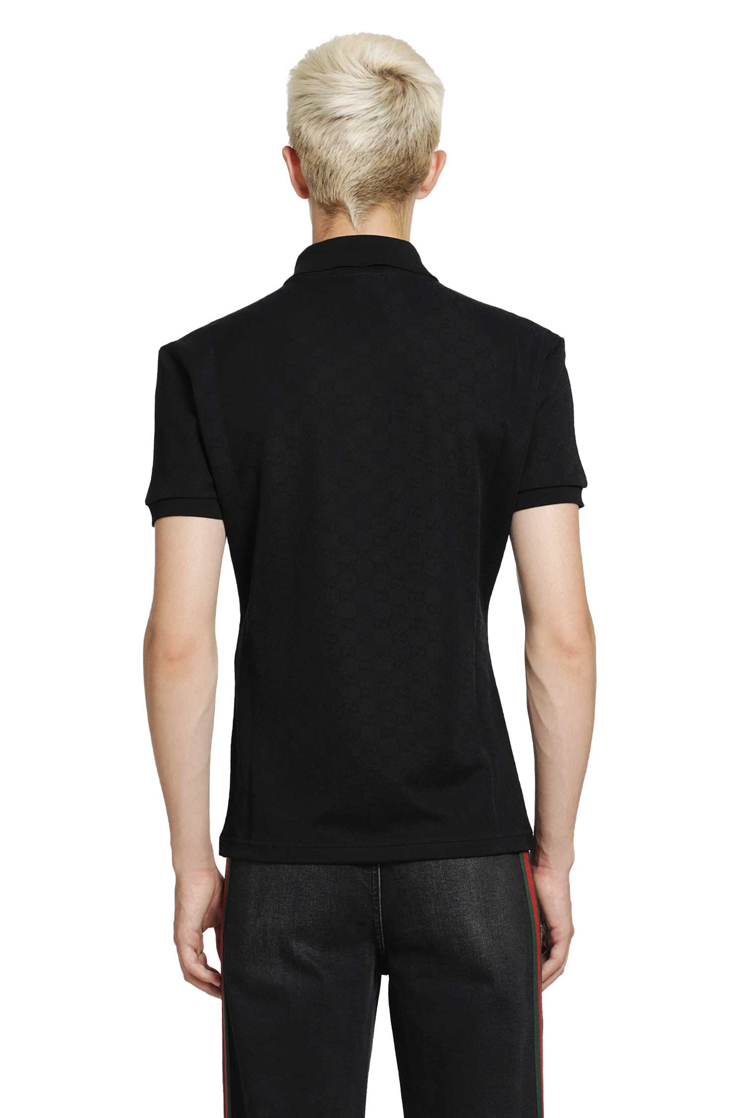 Gucci GG Technical Jersey Jacquard Polo Shirt