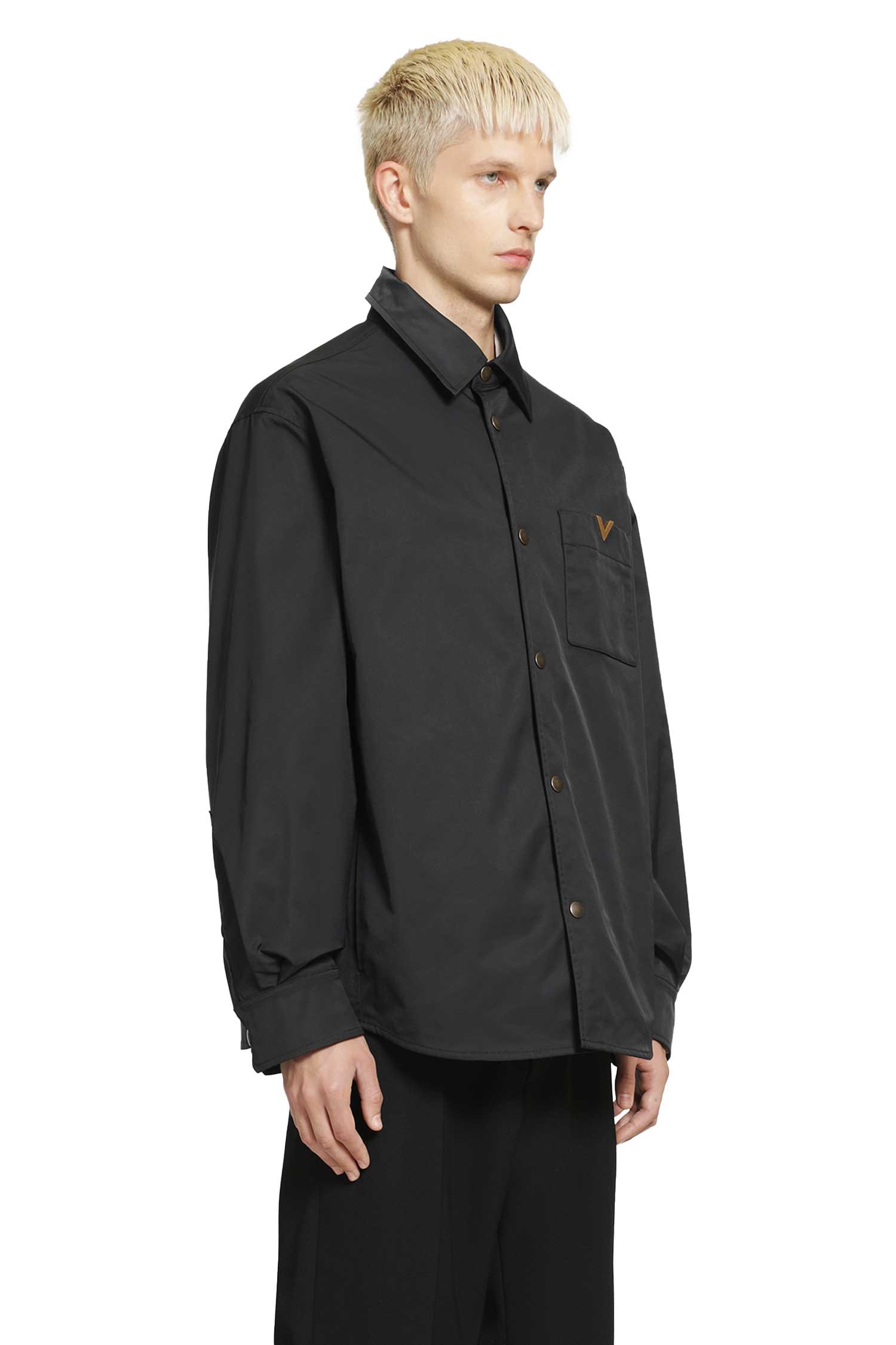 Valentino VGold Nylon Shirt Jacket