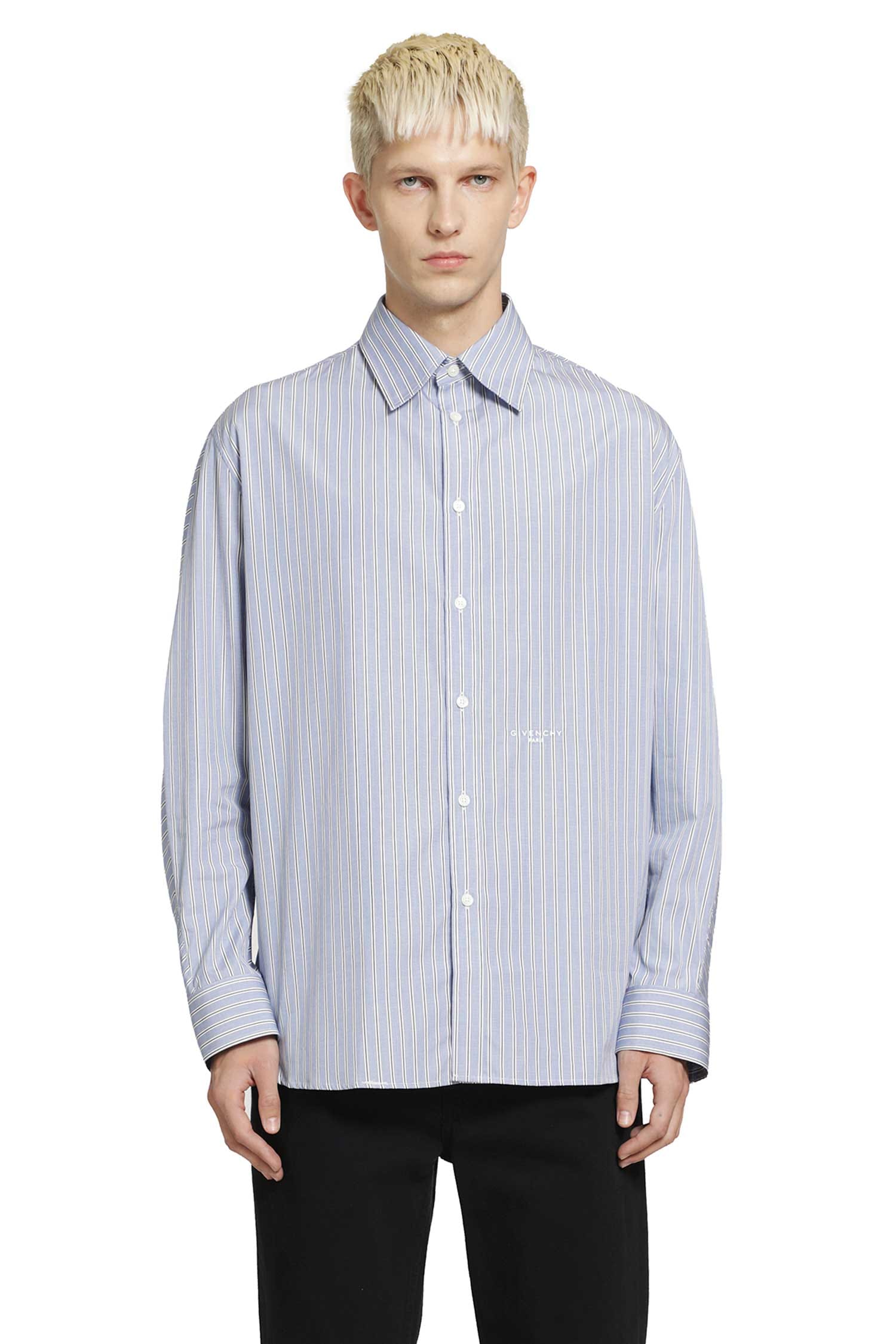 Givenchy Pinstriped Shirt in Cotton Poplin