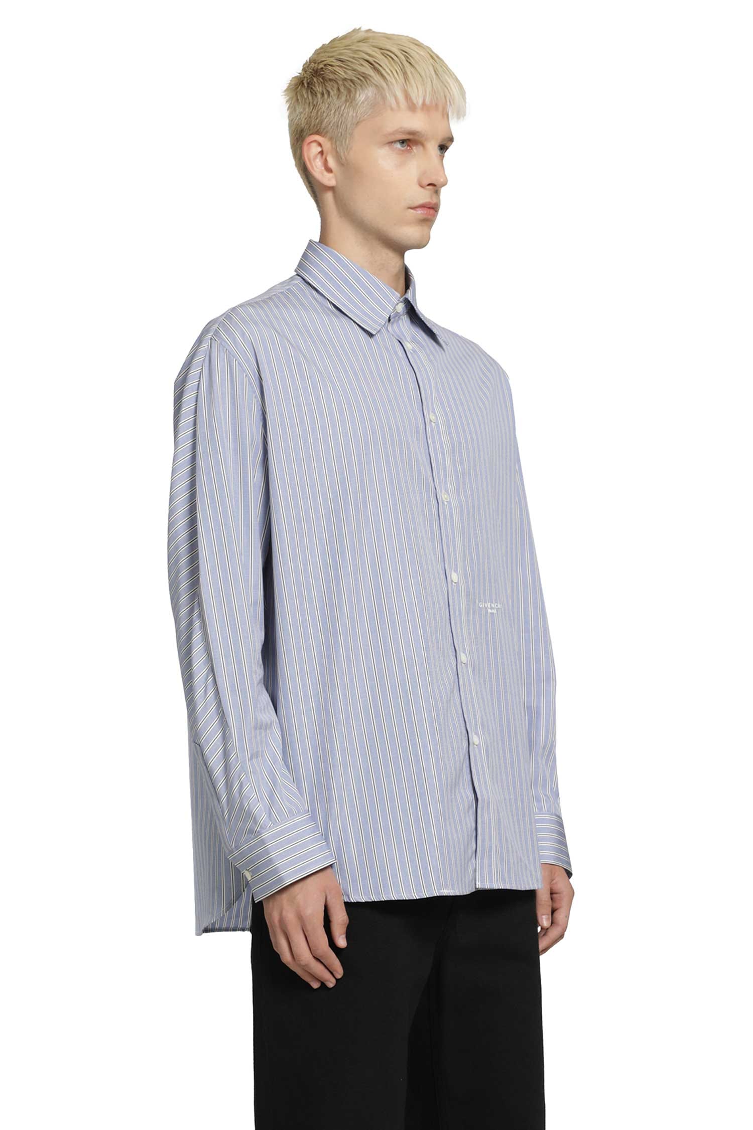 Givenchy Pinstriped Shirt in Cotton Poplin
