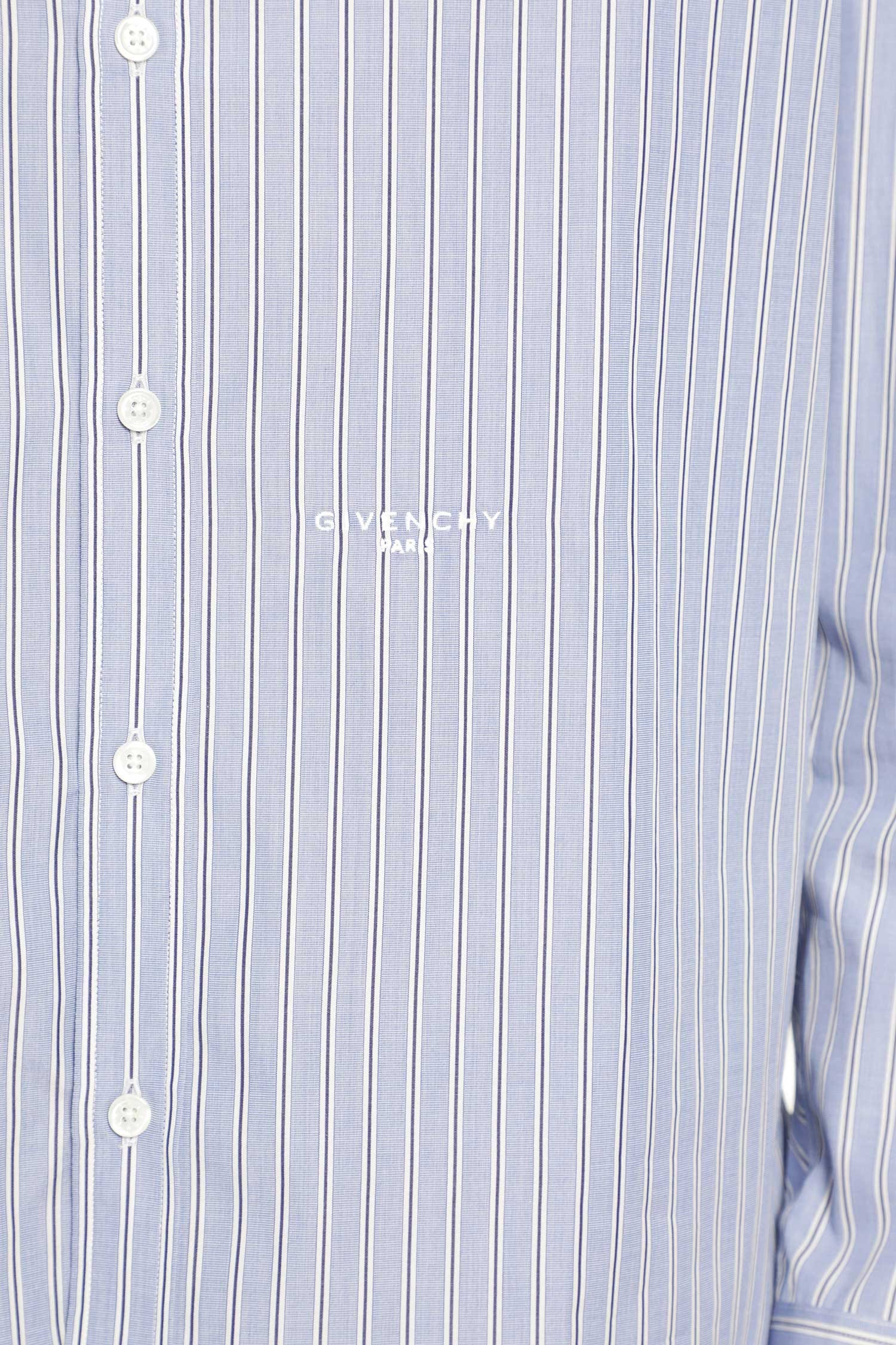 Givenchy Pinstriped Shirt in Cotton Poplin