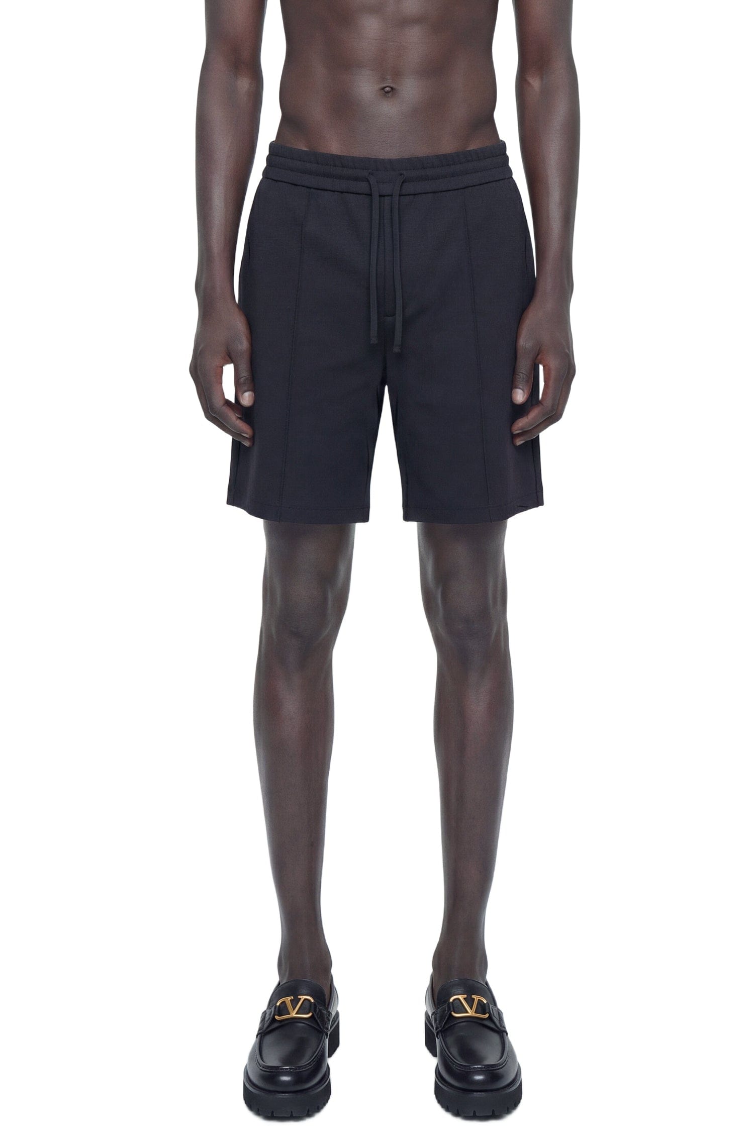 Valentino Cotton Jersey Shorts