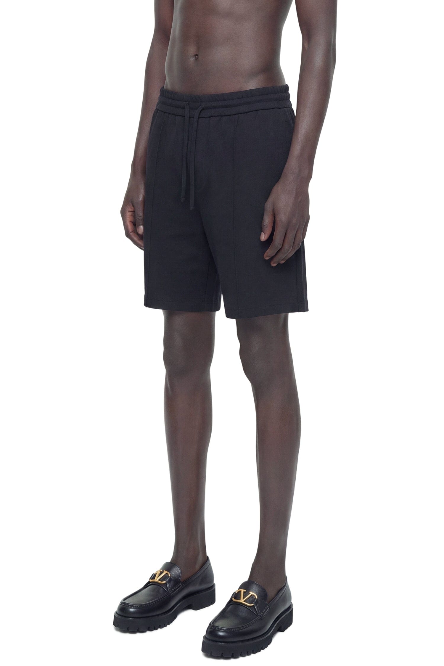 Valentino Cotton Jersey Shorts