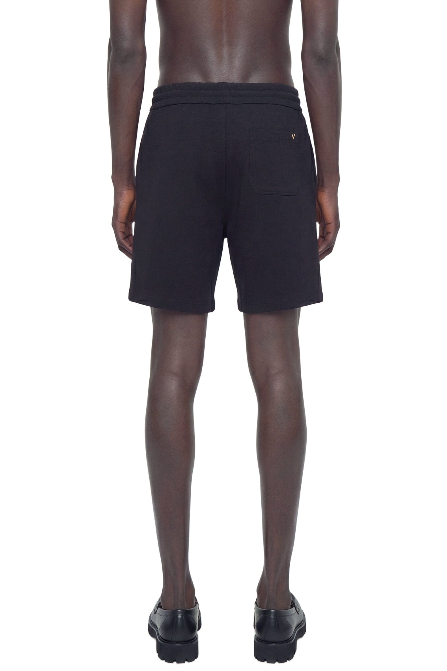 Valentino Cotton Jersey Shorts