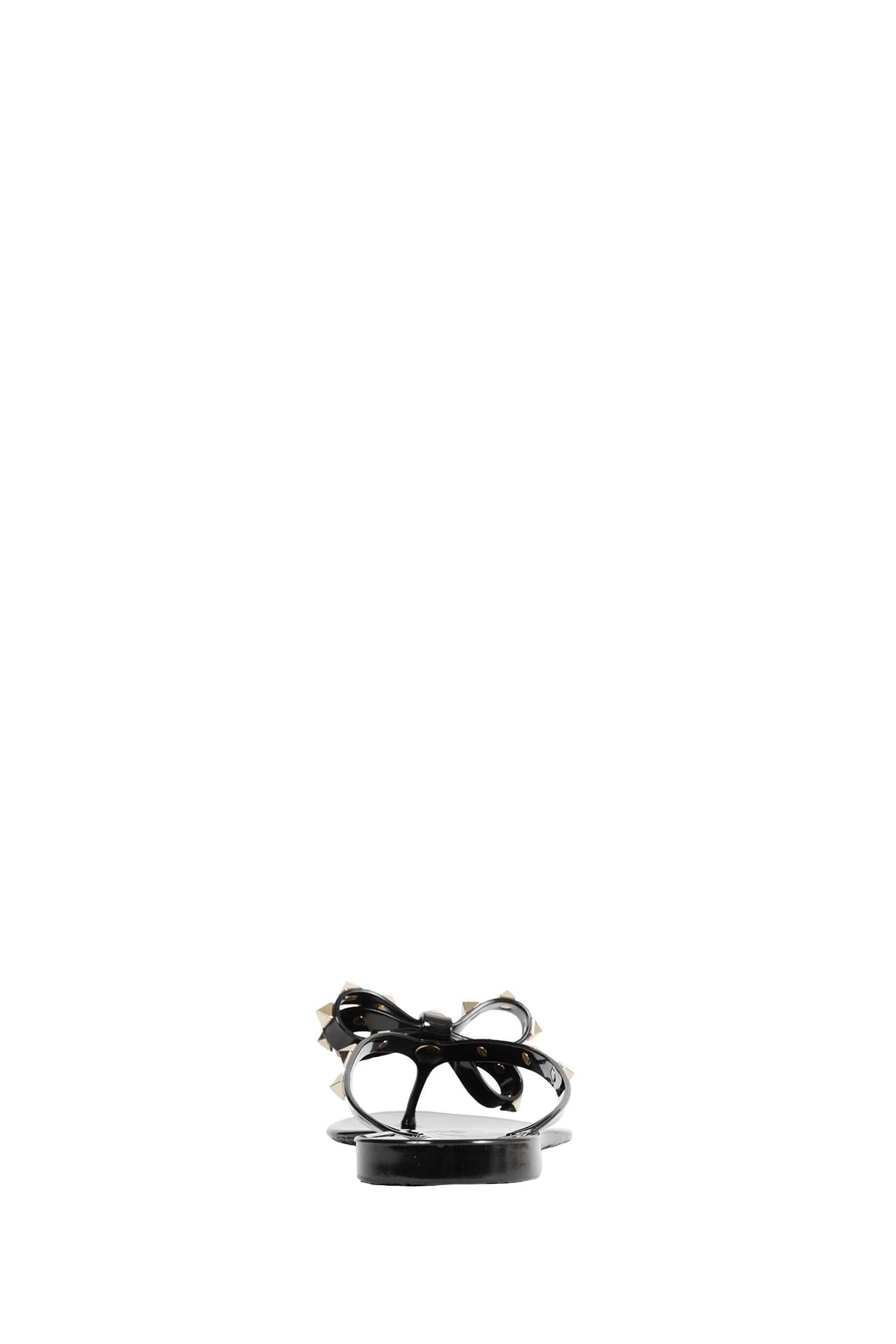 Valentino Garavani Rockstud Rubber Slippers