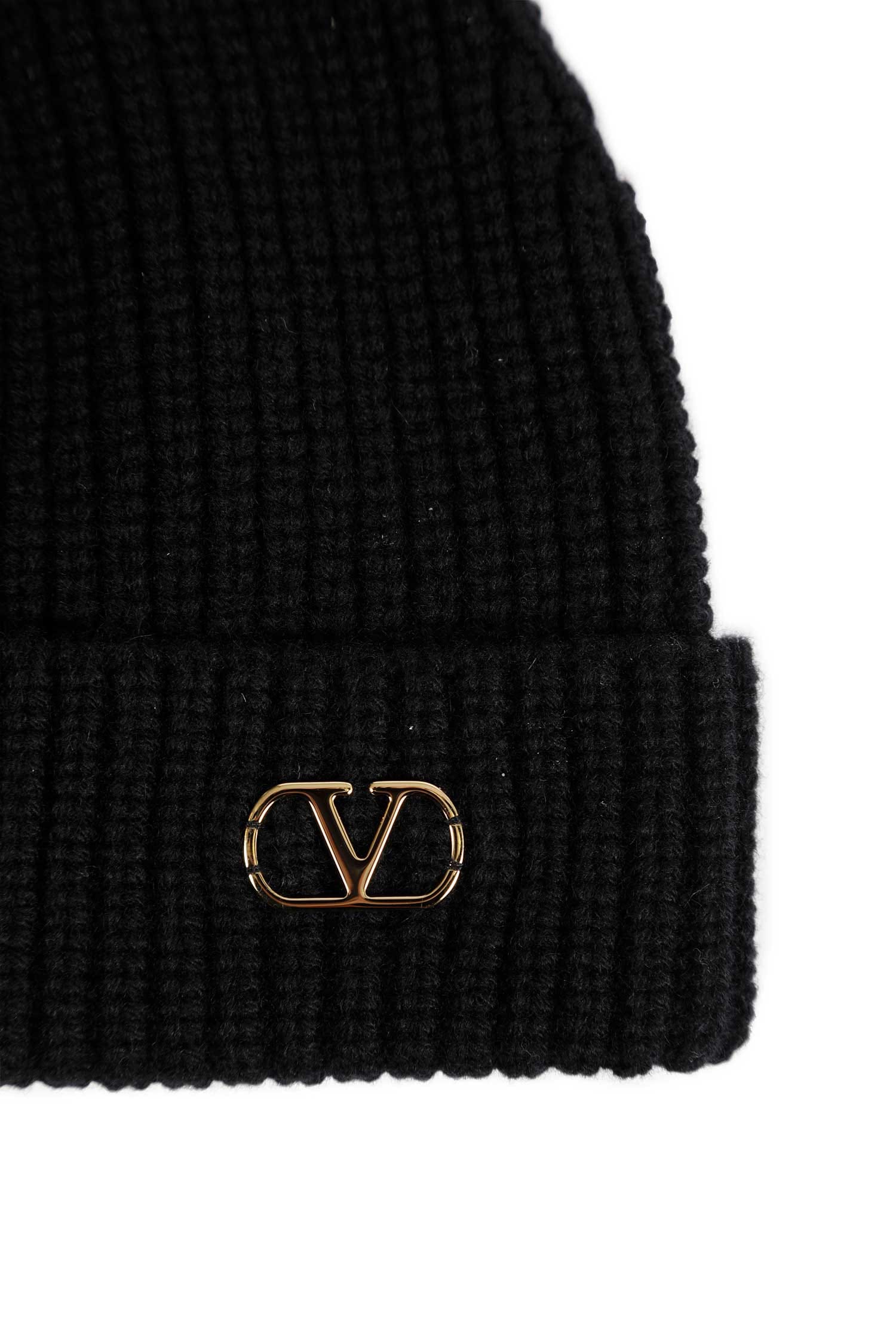 Valentino VLogo Cashmere Beanie