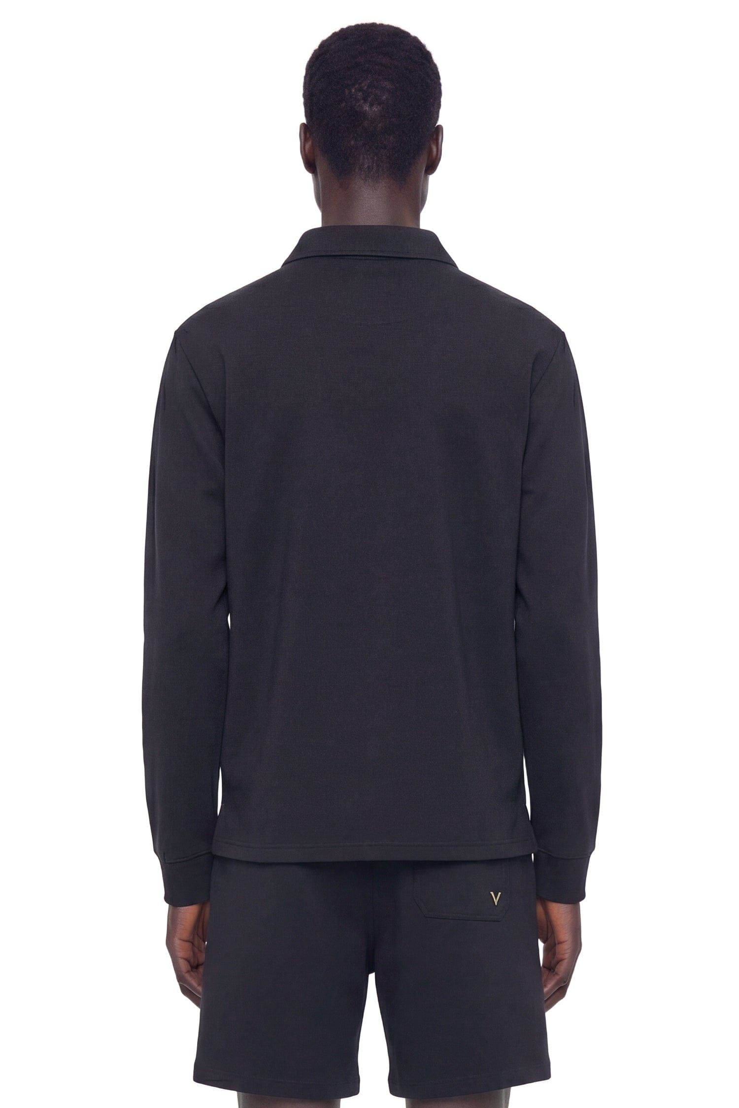 Valentino Jersey Pocket Polo Shirt