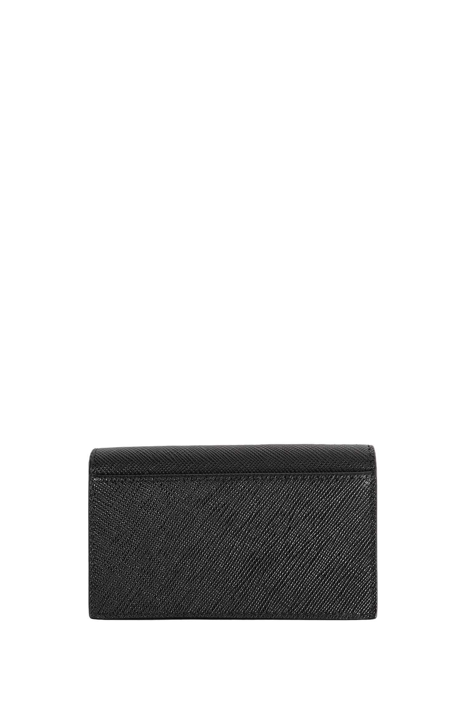 Prada Saffiano Leather Business Card Holder