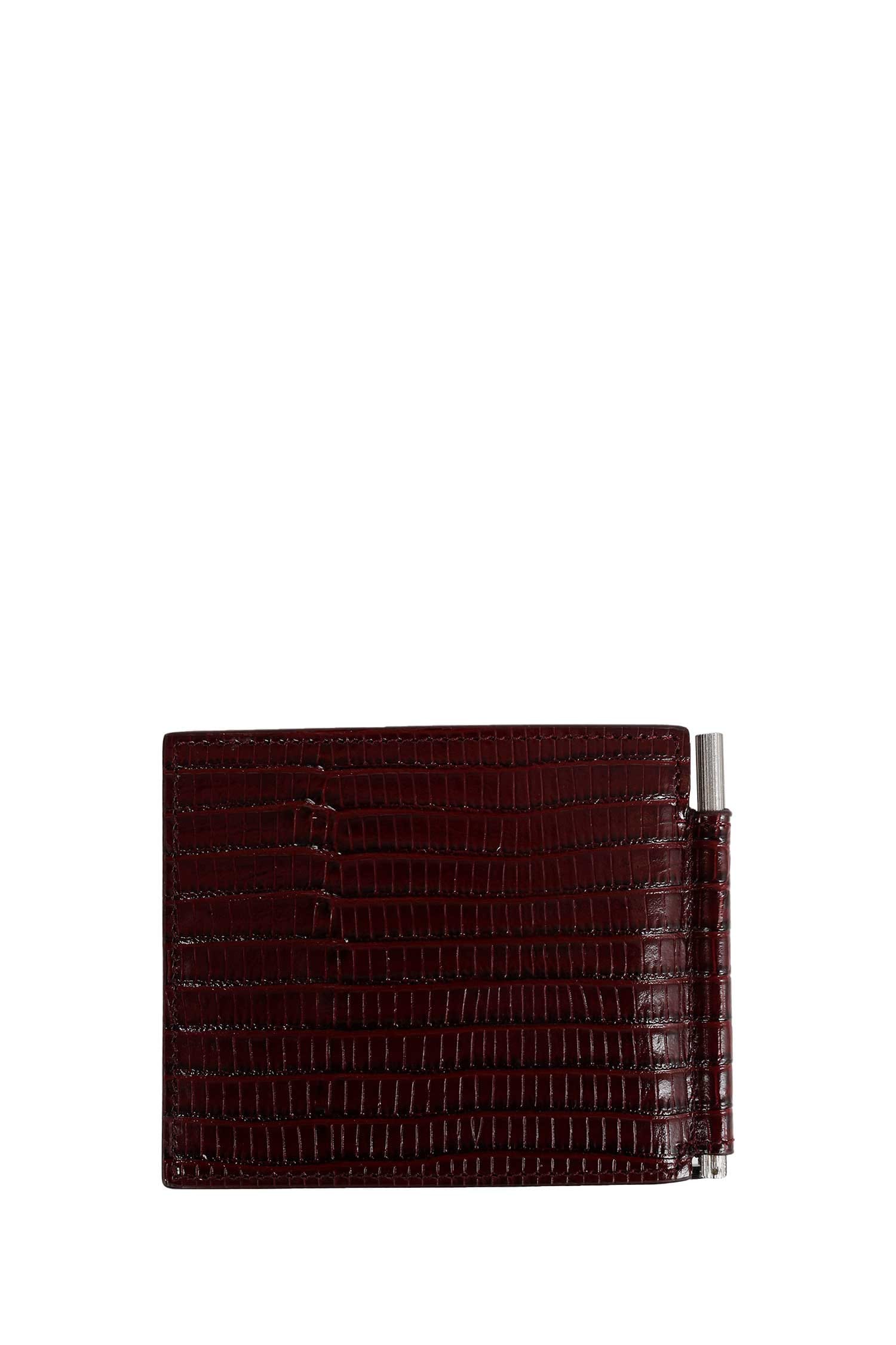 TOM FORD Printed Tejus Money Clip Wallet