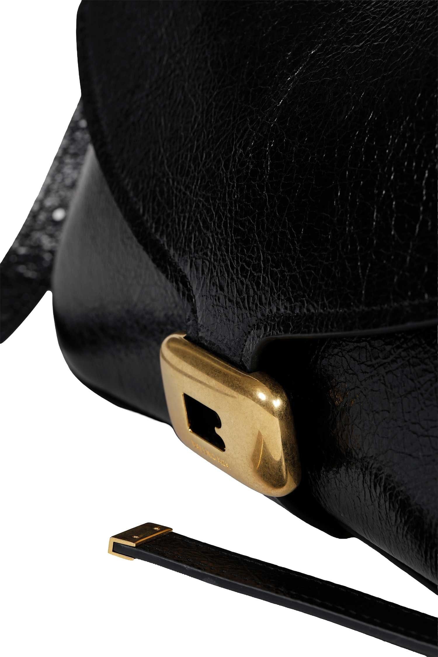 Balenciaga Clicca Leather Medium Shoulder Bag
