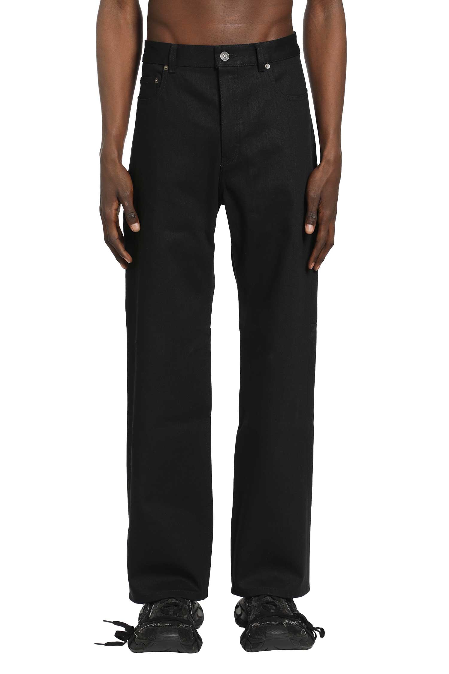 Balenciaga Curved Knee Jeans