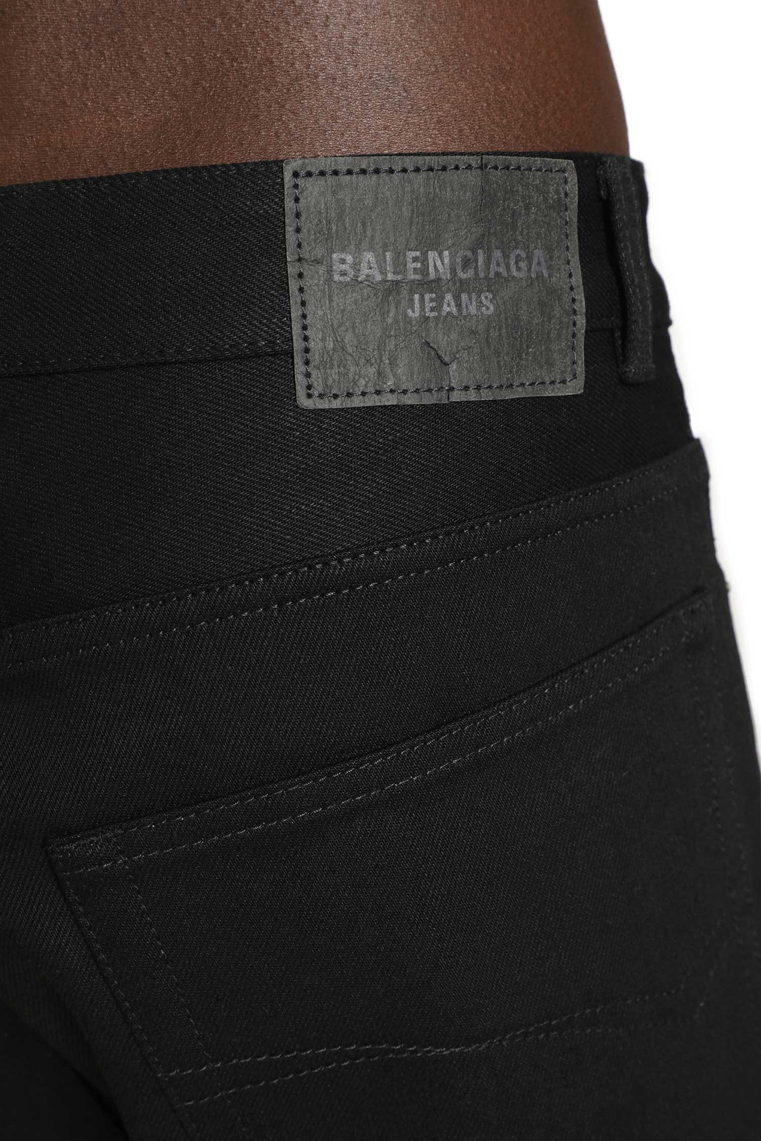 Balenciaga Curved Knee Jeans