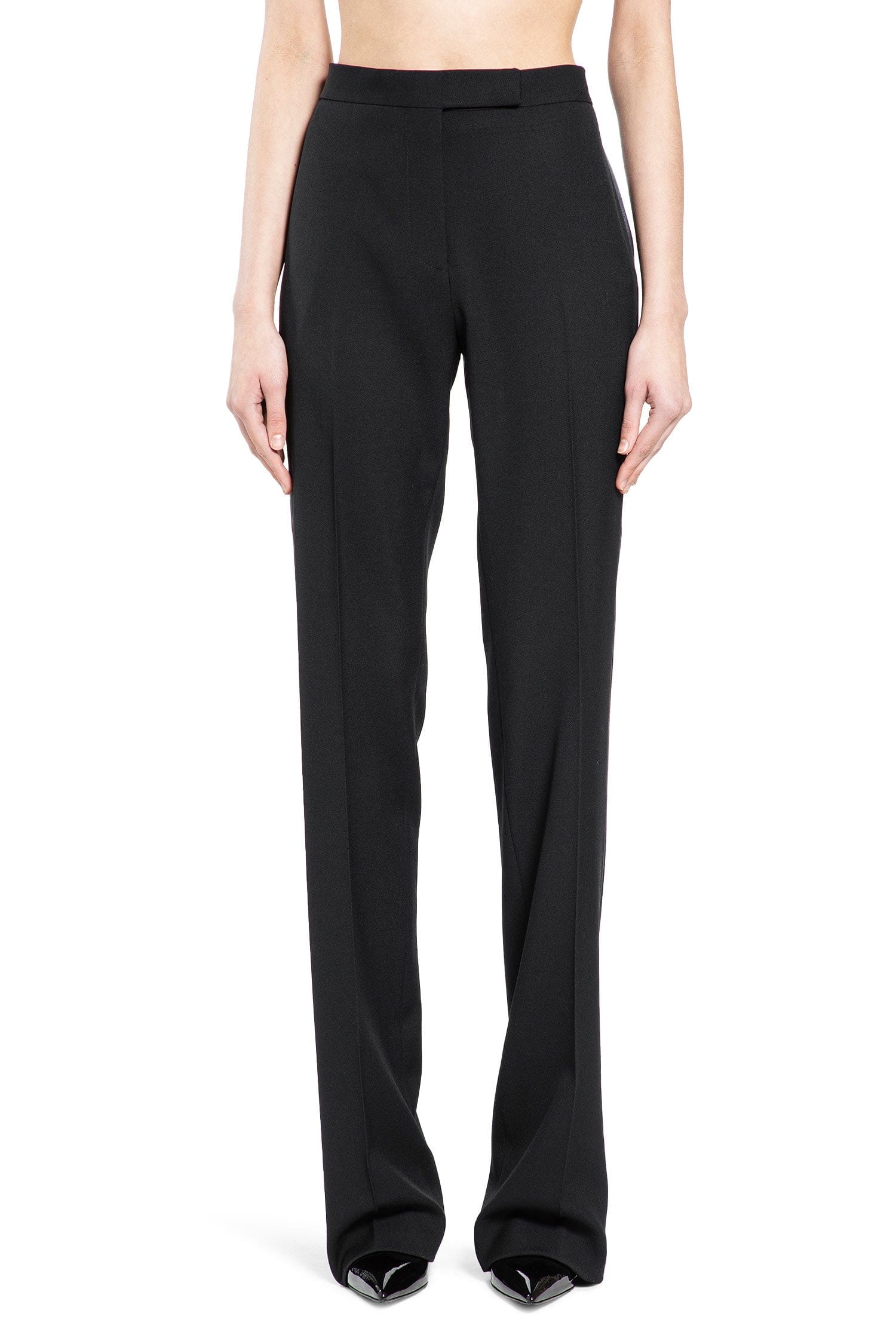 TOM FORD Grain De Poudre Wool Tuxedo Trousers