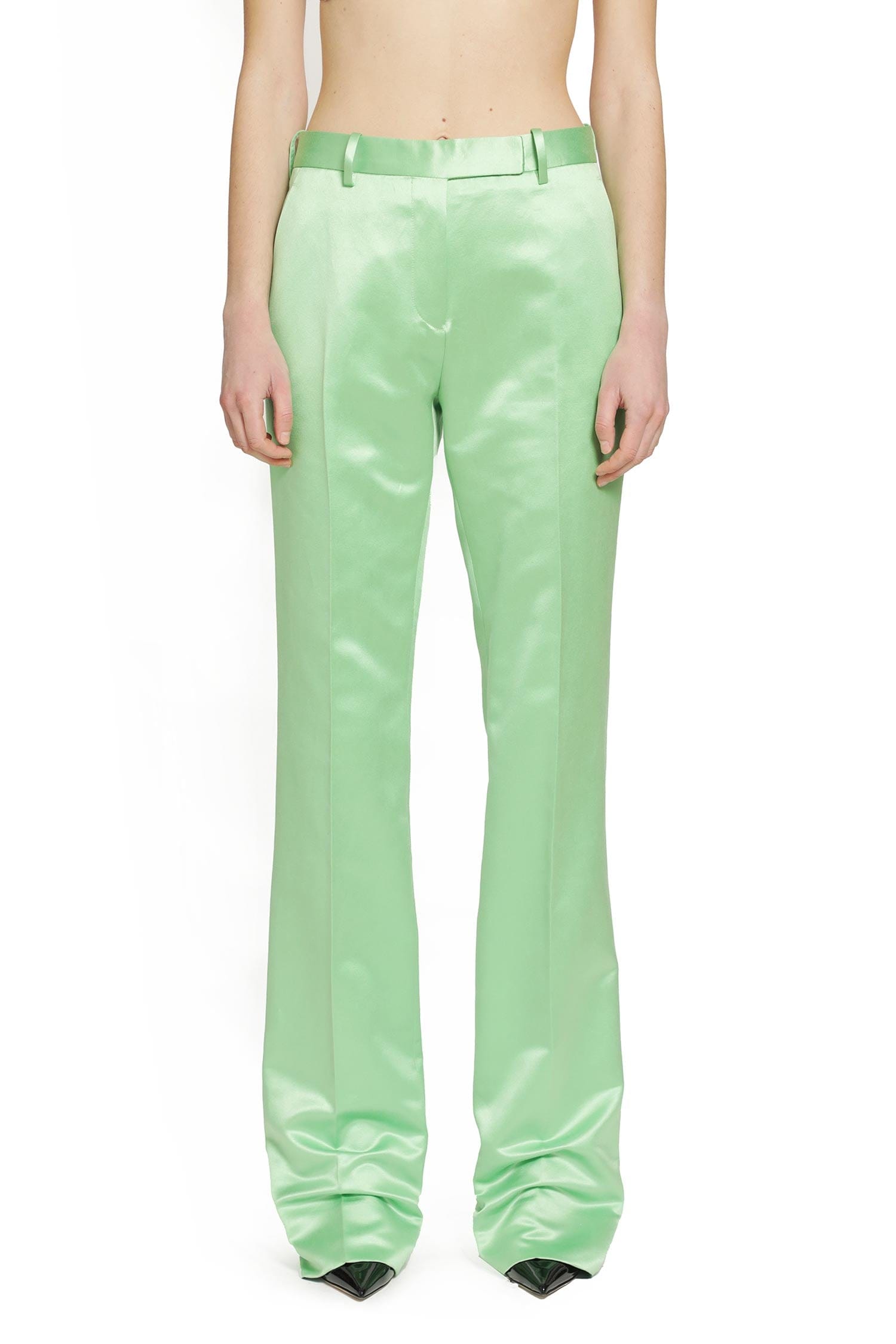 TOM FORD Silk Duchesse Tailored Trousers