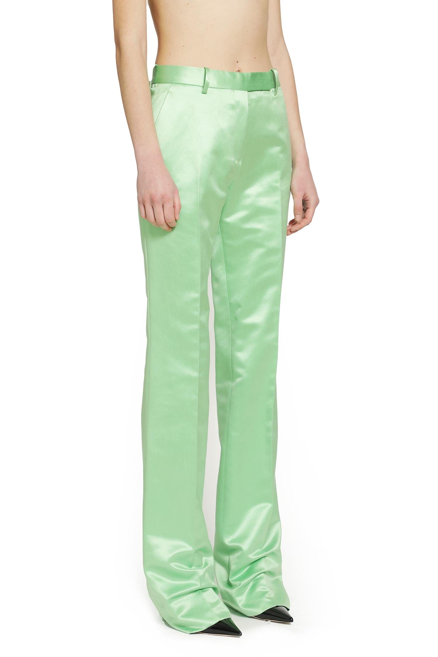 TOM FORD Silk Duchesse Tailored Trousers