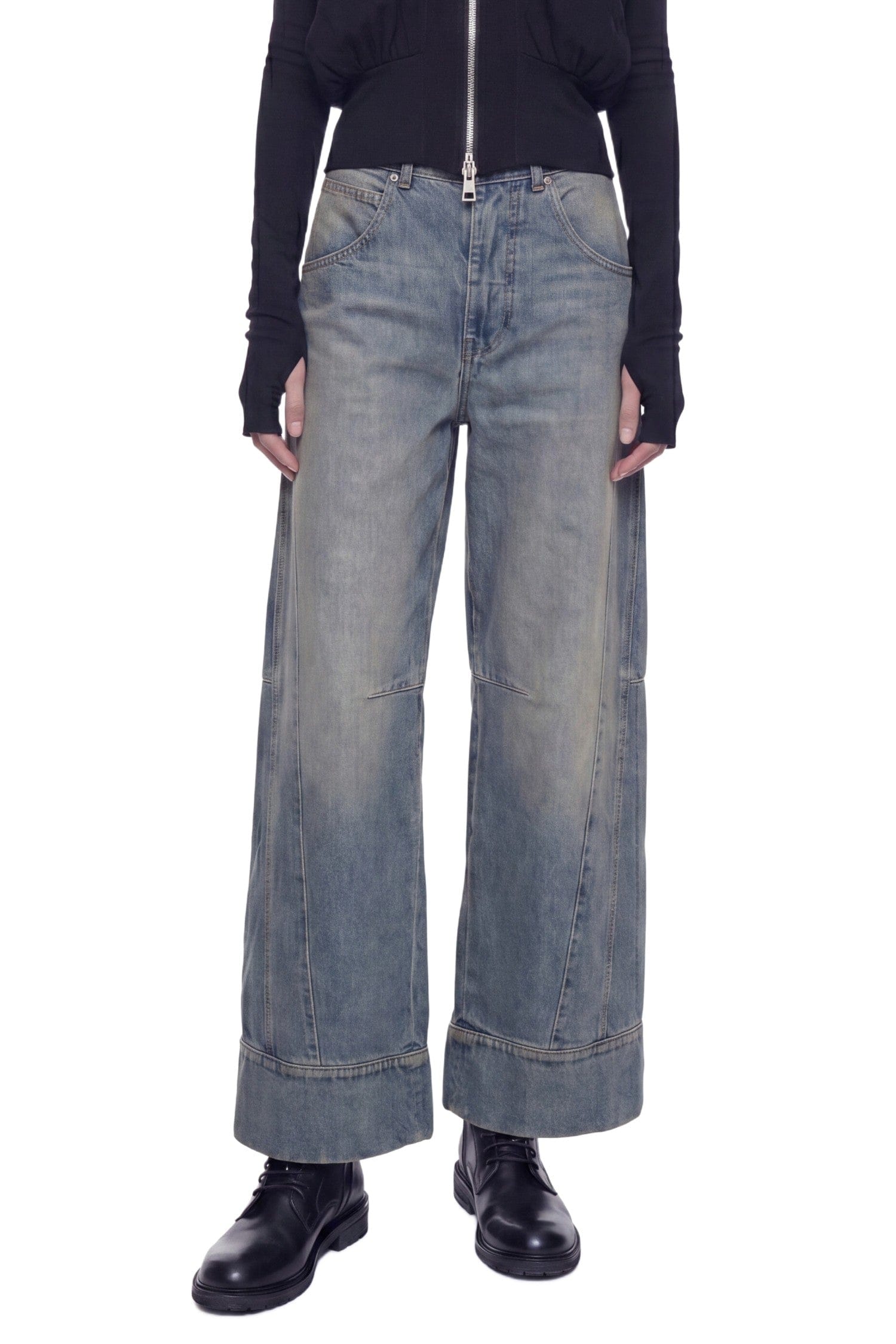 ANDREA YA AQOV High Cuff Pants