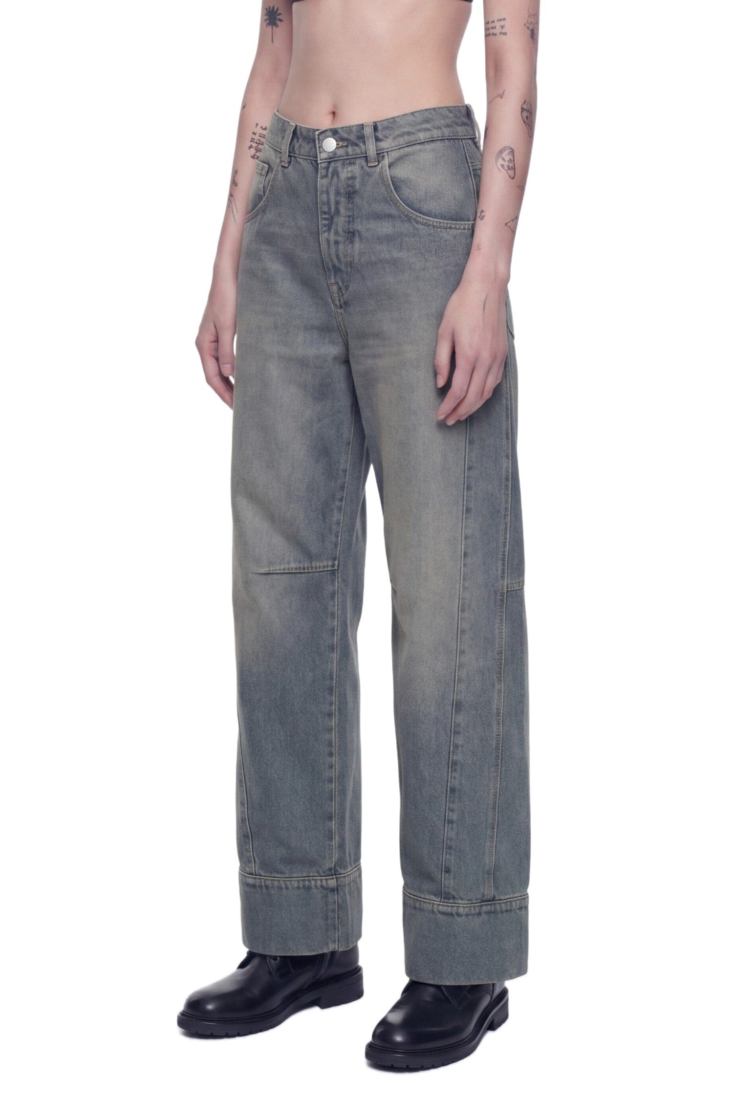 ANDREA YA AQOV High Cuff Pants