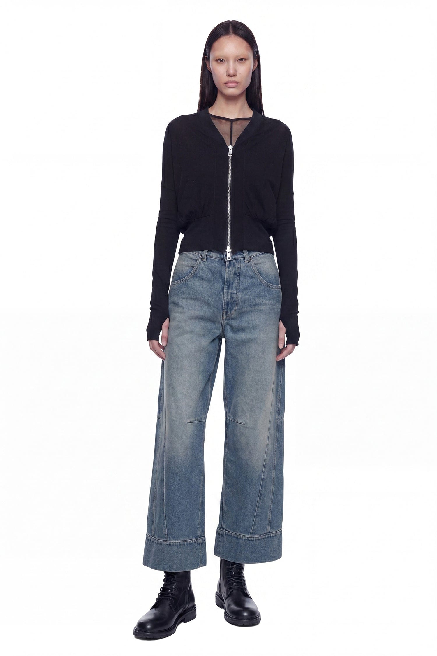 ANDREA YA AQOV High Cuff Pants