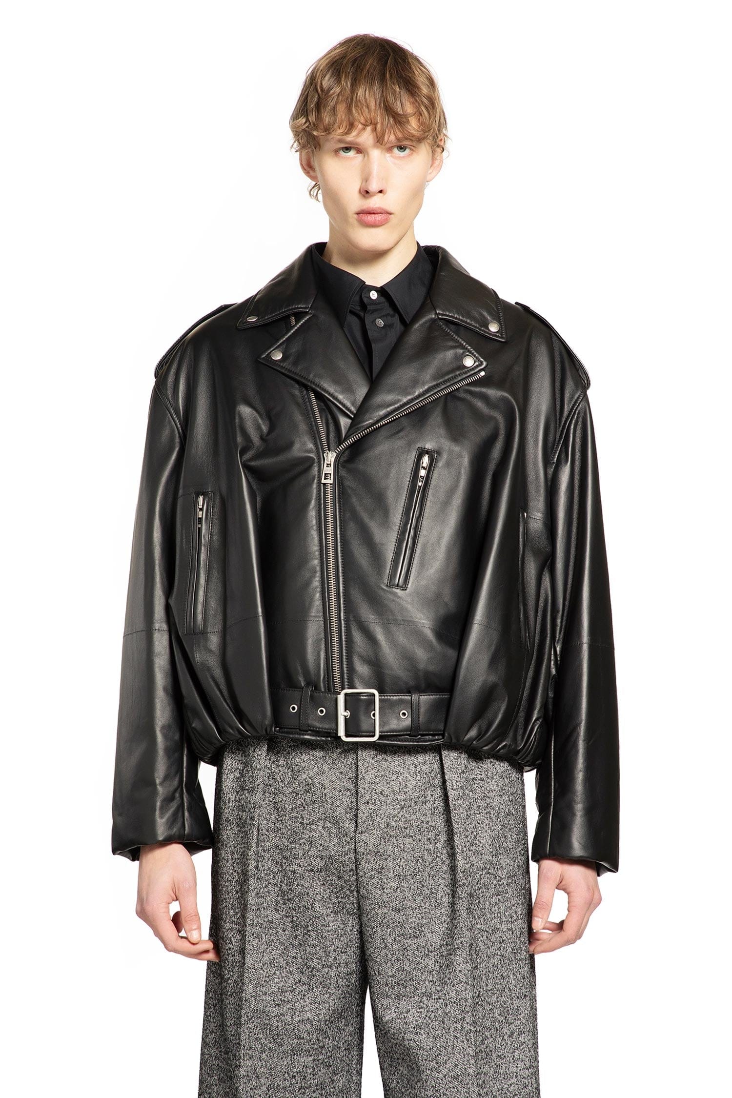 Loewe Balloon Biker Jacket in Nappa