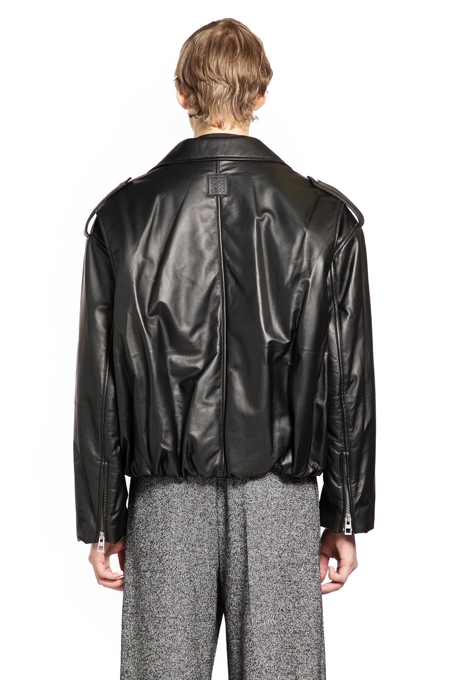 Loewe Balloon Biker Jacket in Nappa