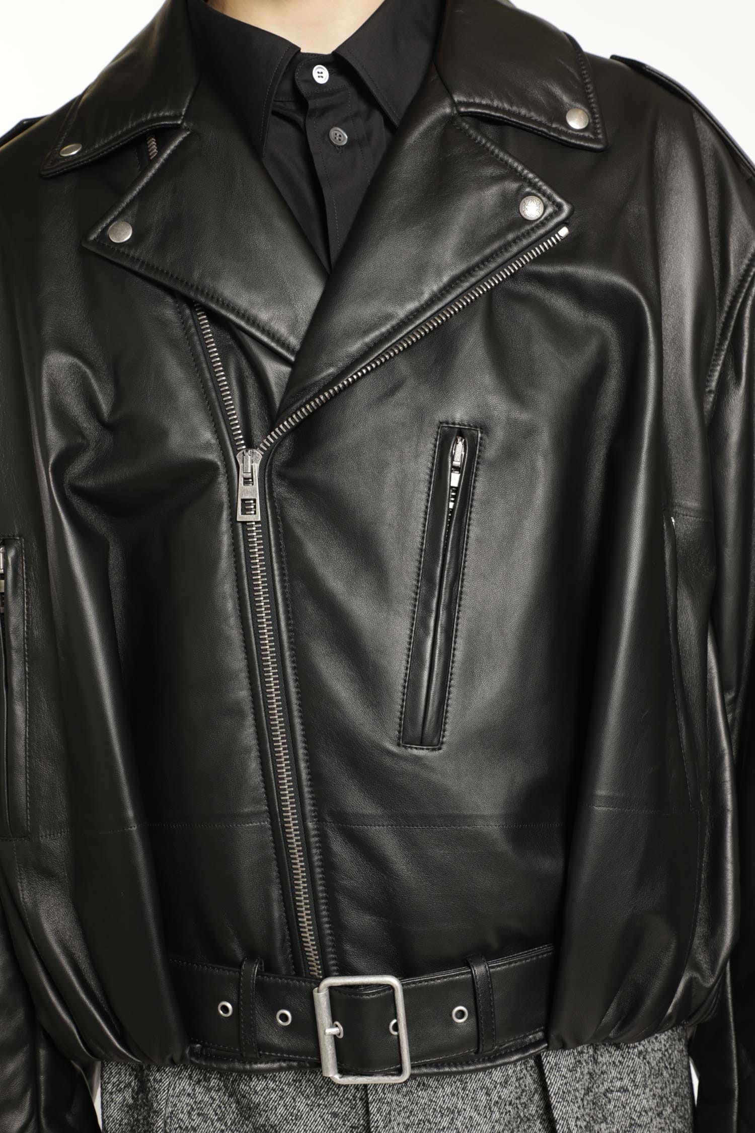 Loewe Balloon Biker Jacket in Nappa