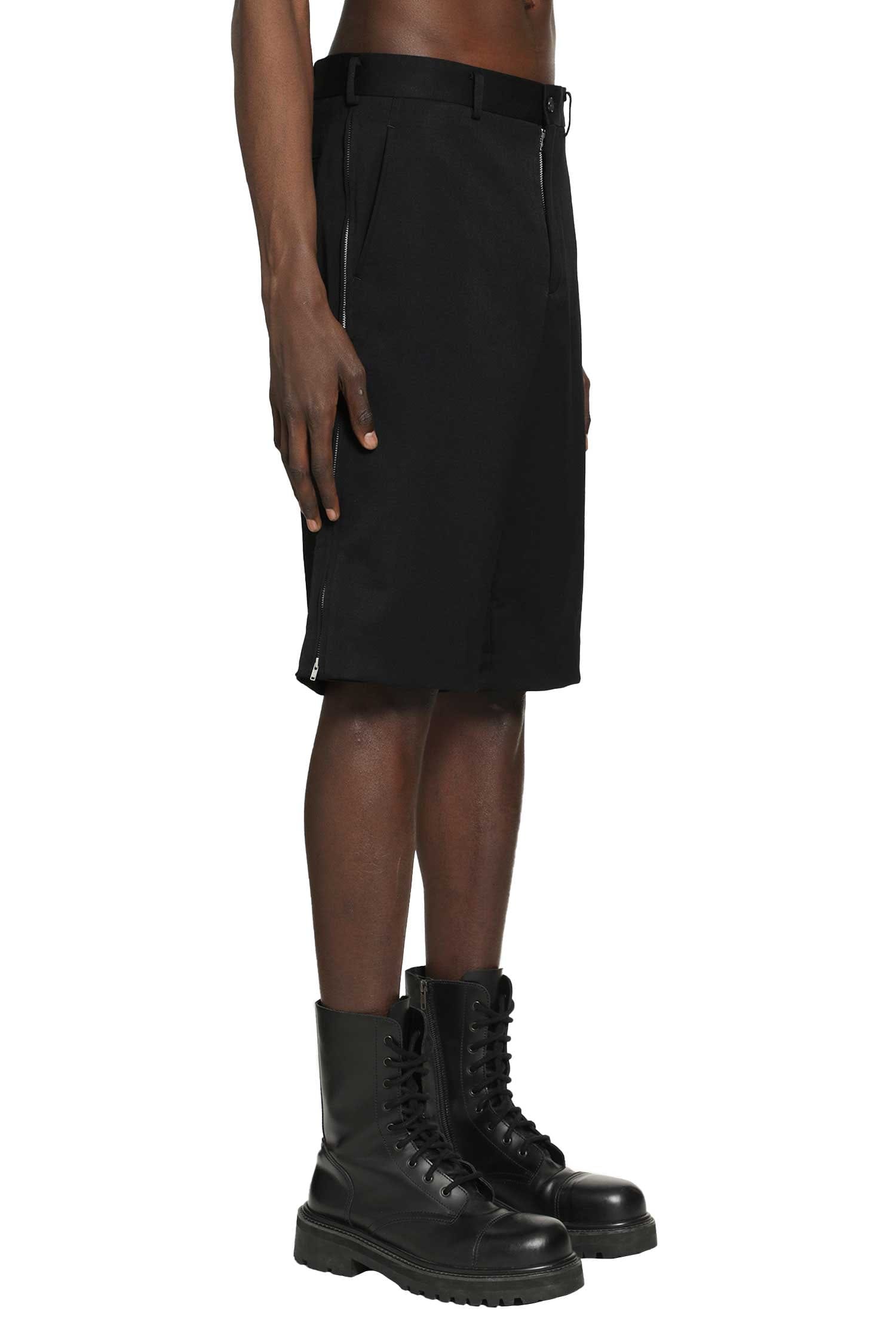 COMME DES GARCONS HOMME PLUS Zip-Detailed Tailored Shorts
