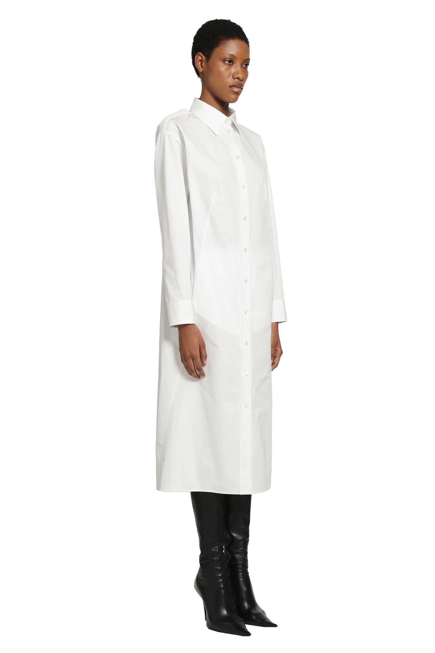 Balenciaga Draped Back Dress