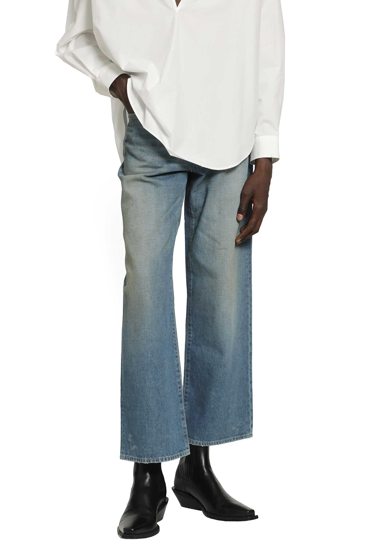 SSSTEIN Flared Wide leg Jeans