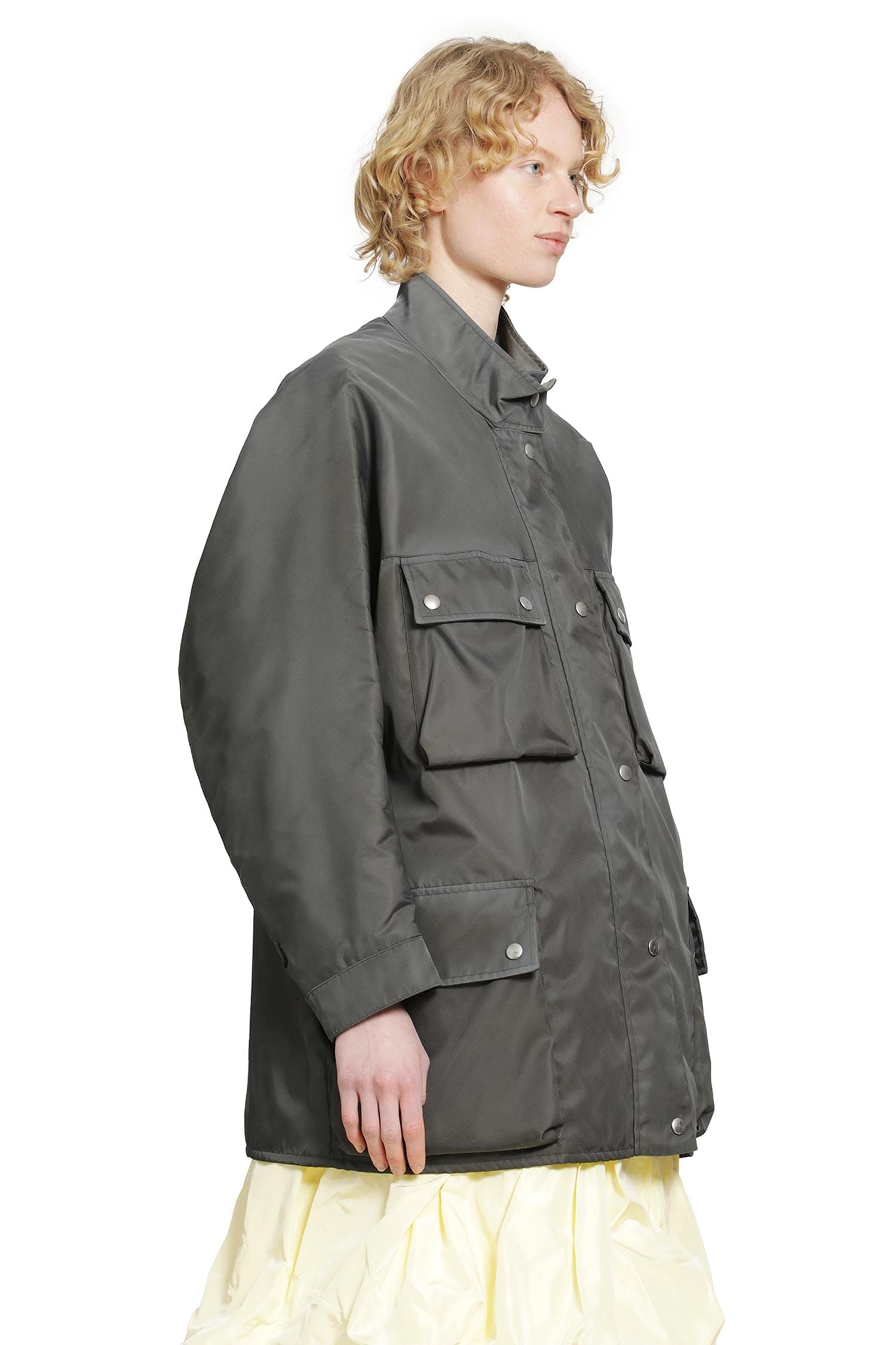 Prada Washed Re-Nylon Rain Jacket