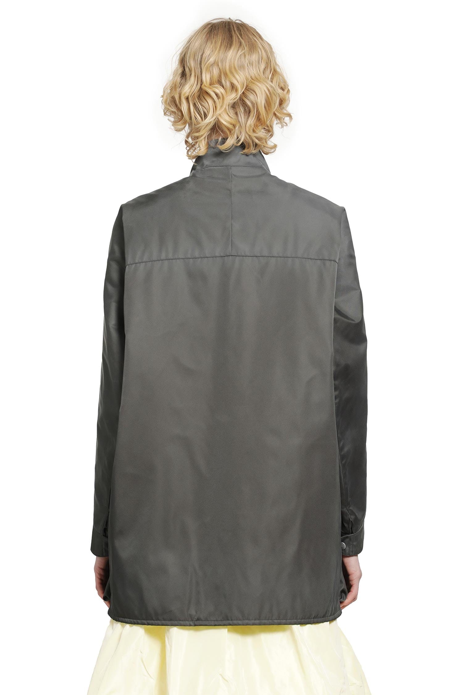 Prada Washed Re-Nylon Rain Jacket