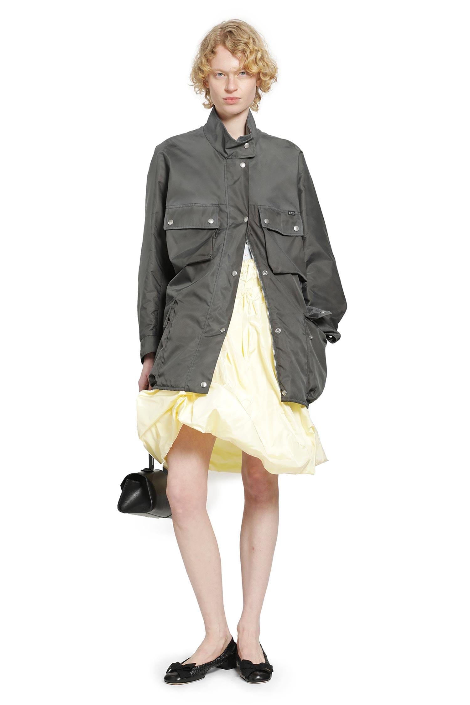 Prada Washed Re-Nylon Rain Jacket