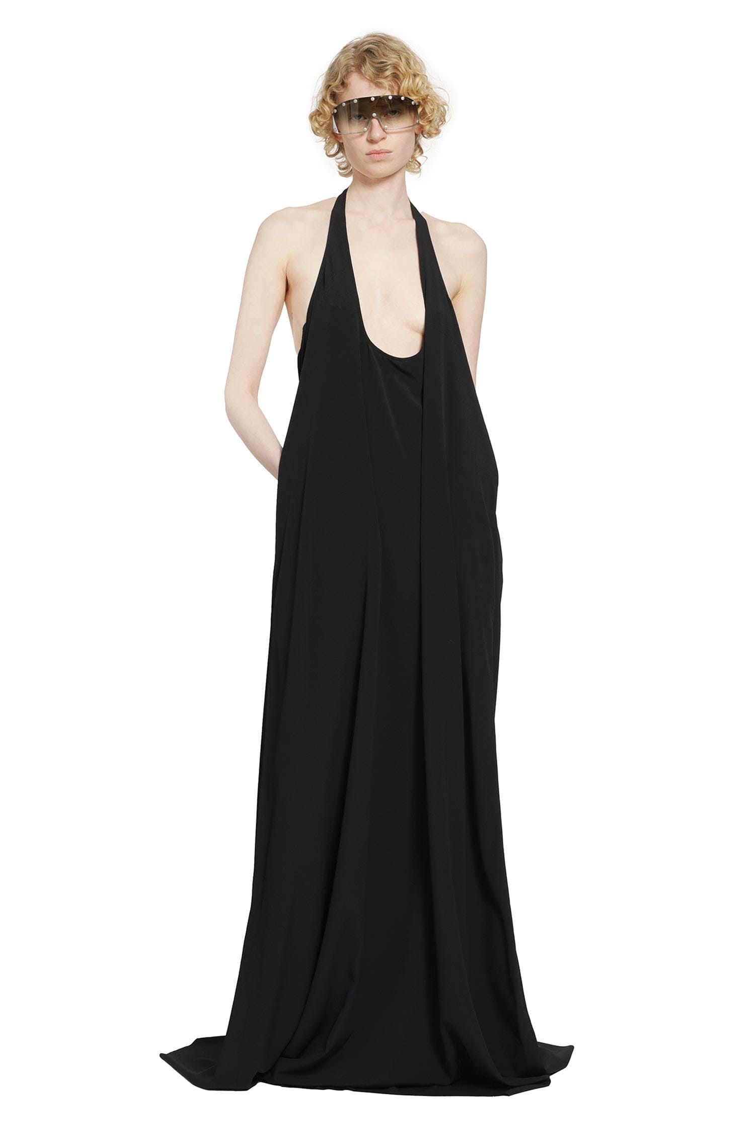 Rick Owens Temple Haltar Gown