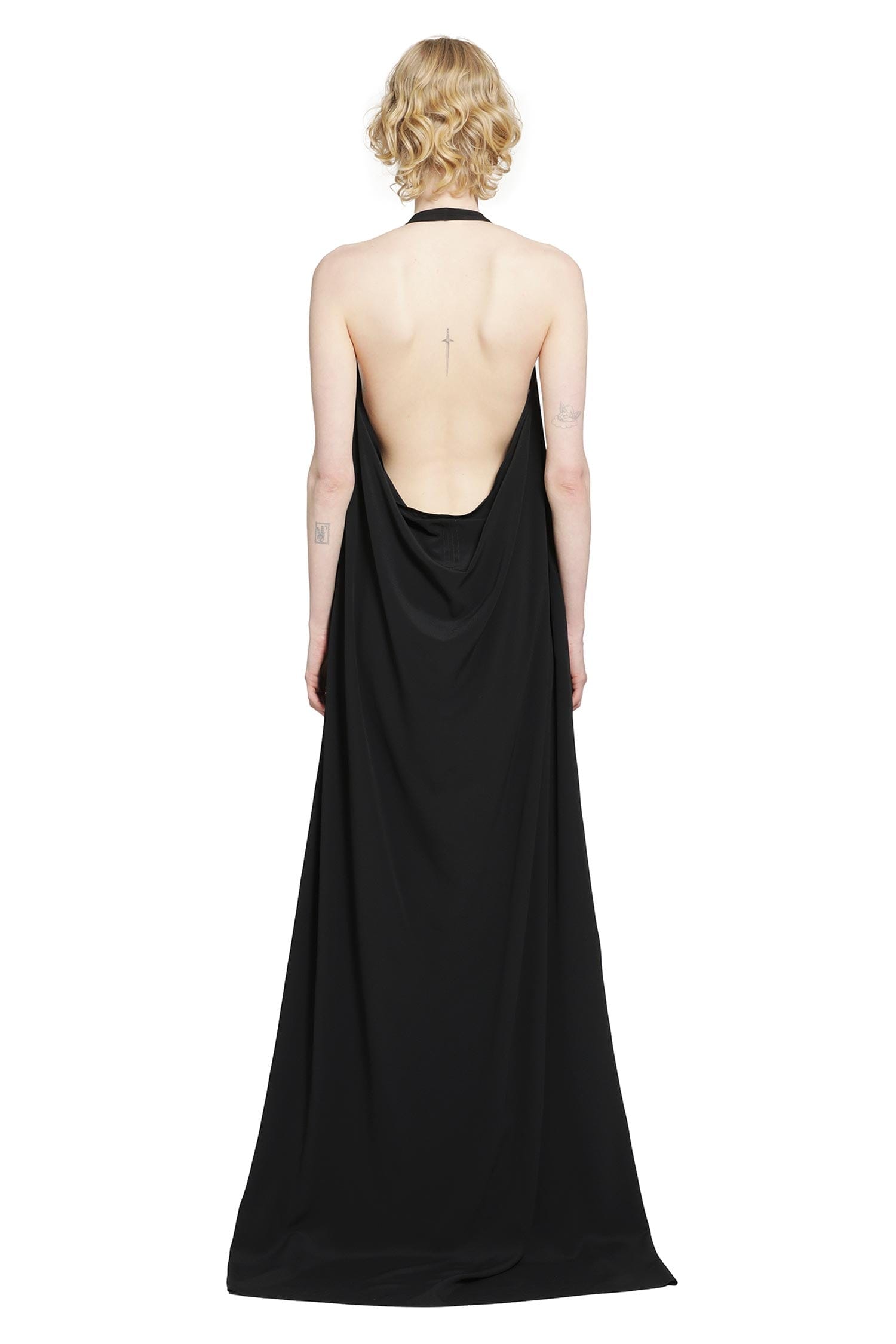 Rick Owens Temple Haltar Gown