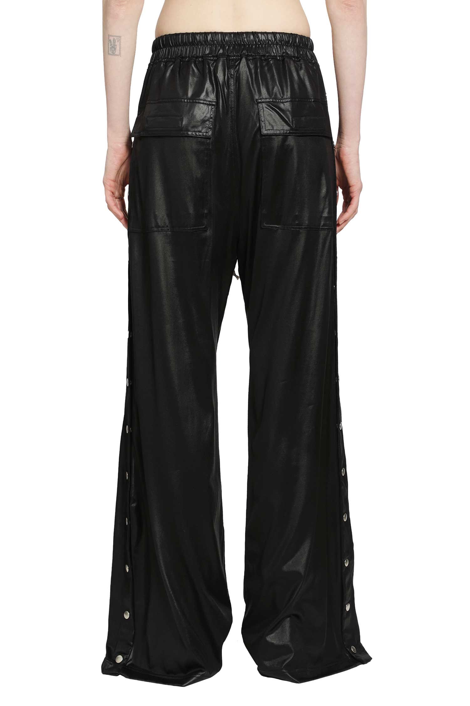 Rick Owens DRKSHDW Temple Wide Pusher Pants in Liquid Jersey