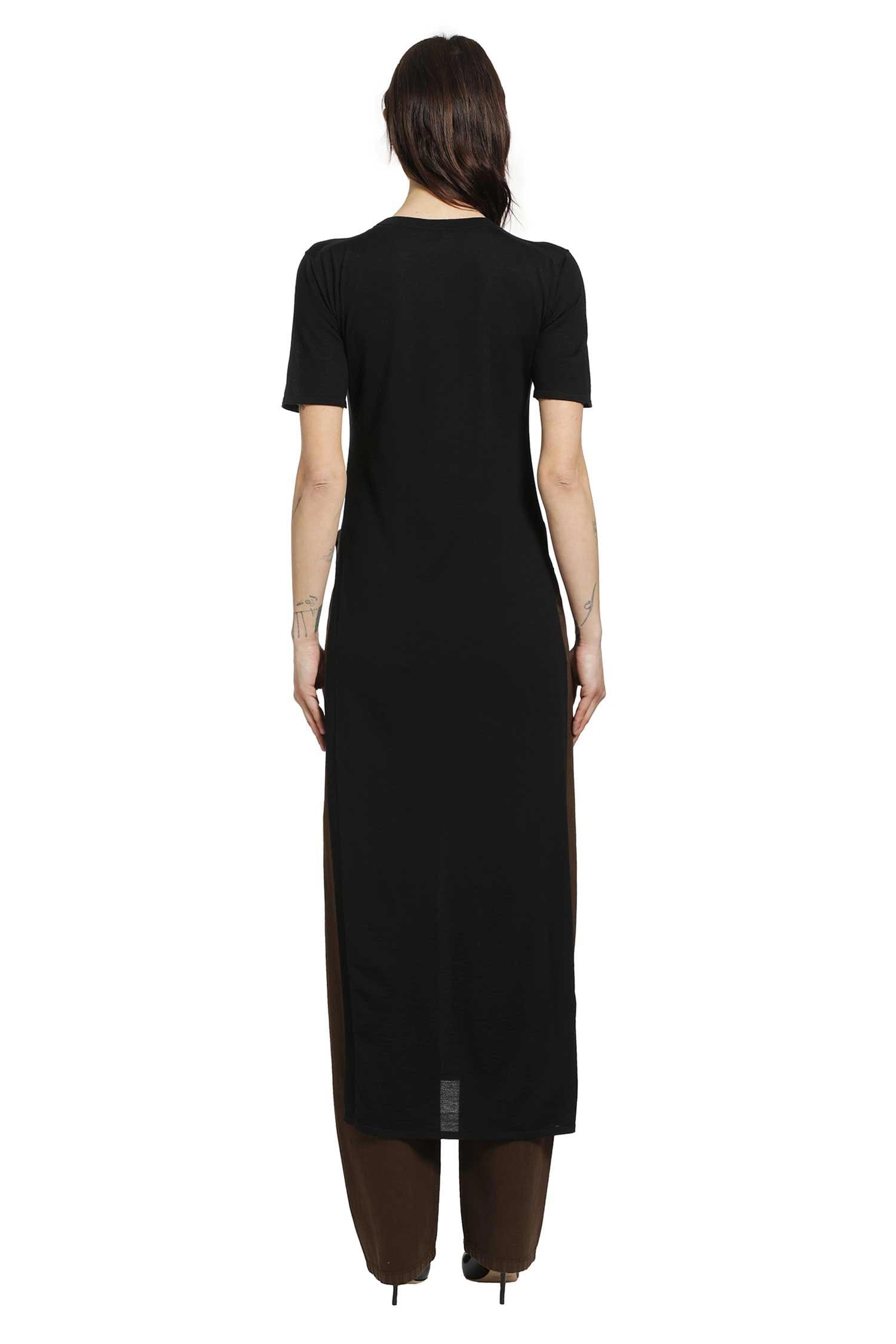 Saint Laurent Knitted T-Shirt Dress