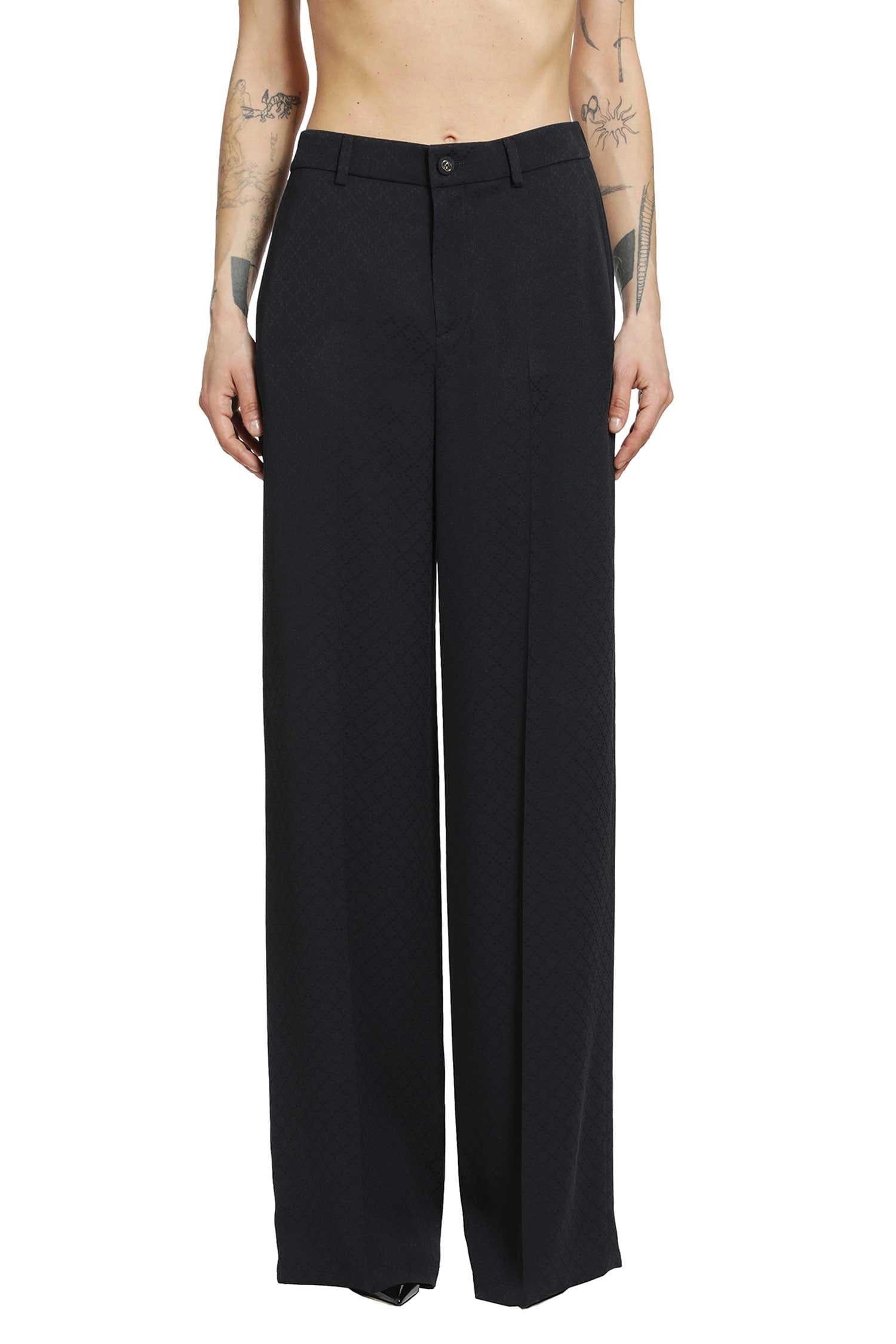 Gucci Silk Jacquard Trousers