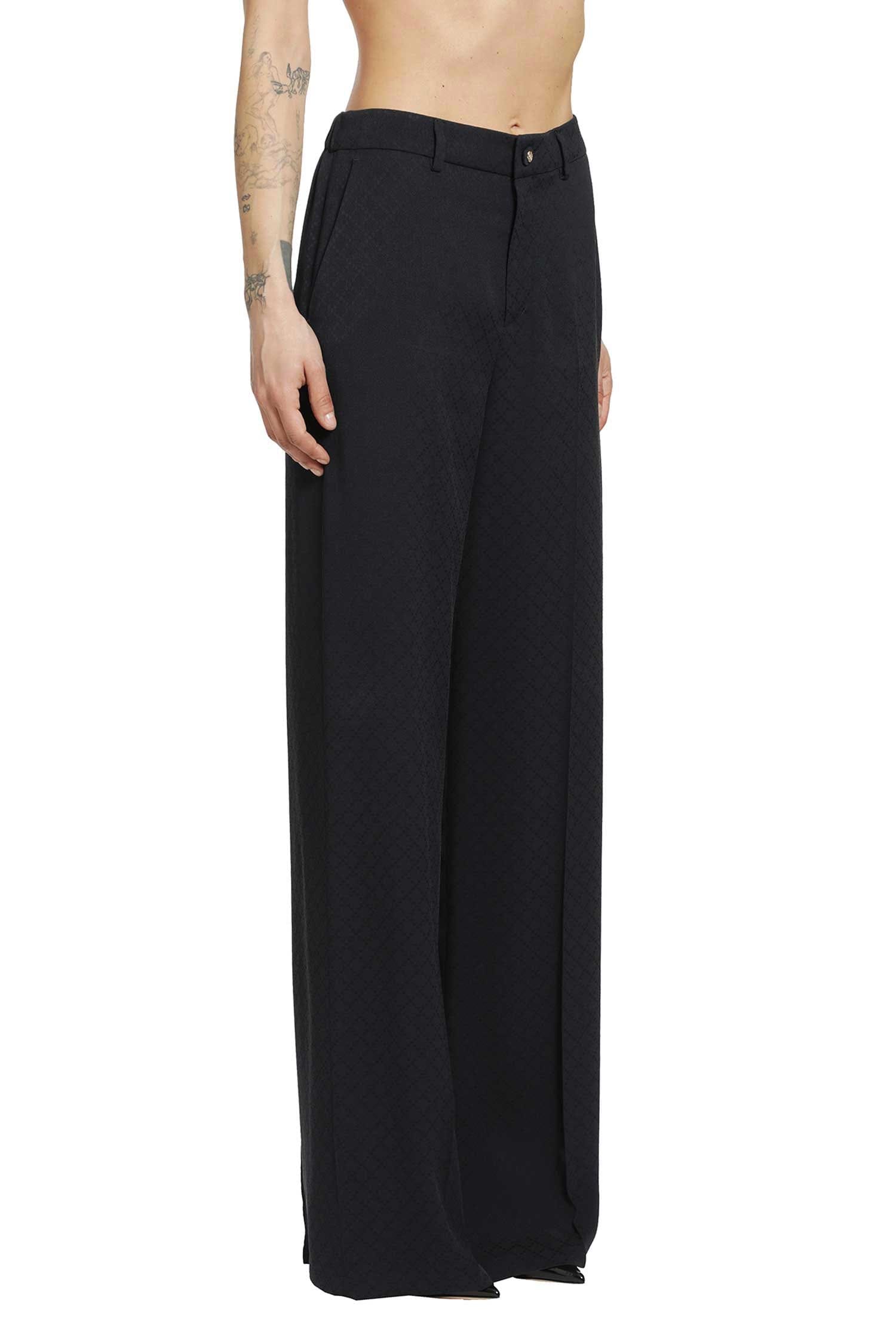 Gucci Silk Jacquard Trousers