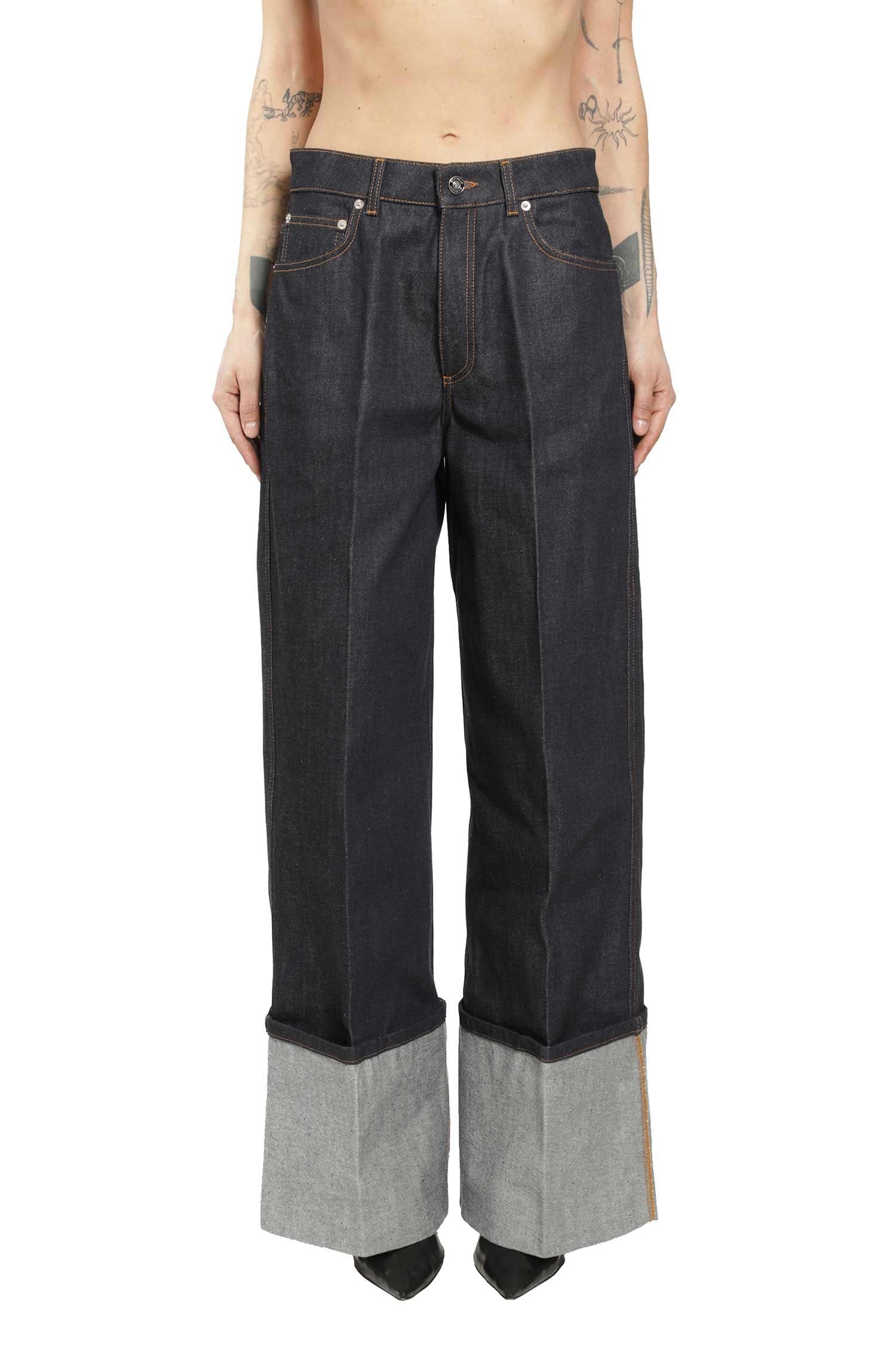 Givenchy Raw Turn-up Jeans