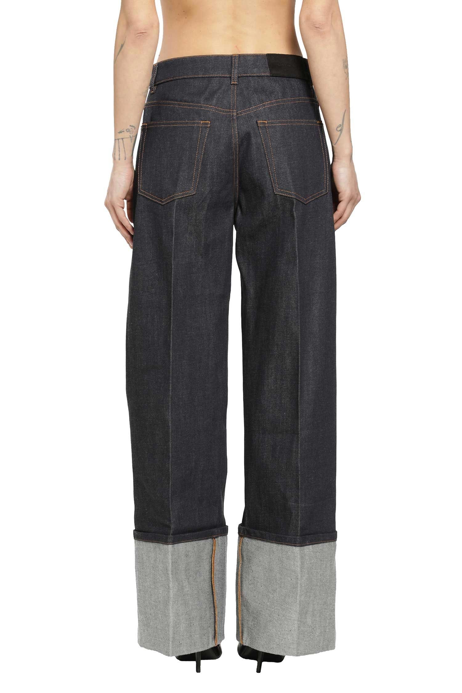 Givenchy Raw Turn-up Jeans